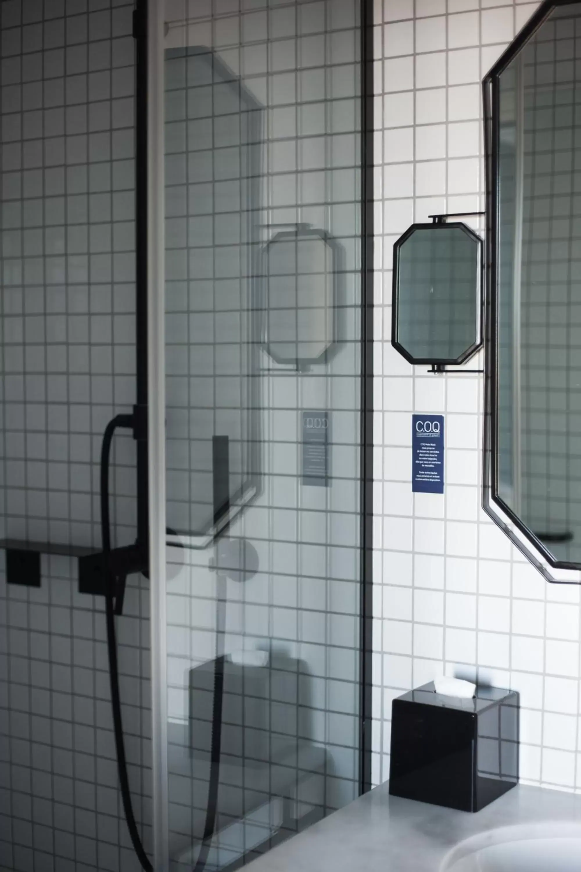 Shower, Bathroom in COQ Hotel Paris