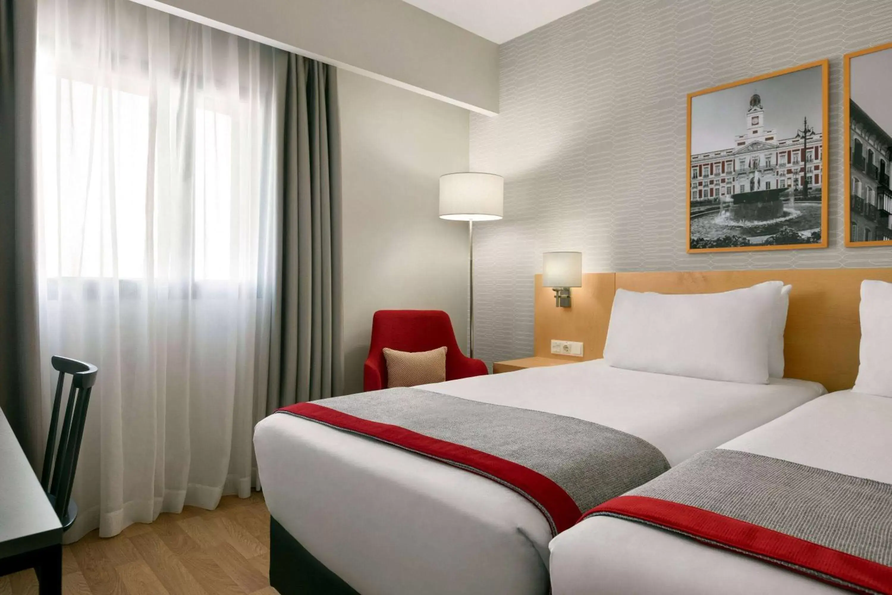 Photo of the whole room, Bed in Ramada by Wyndham Madrid Getafe