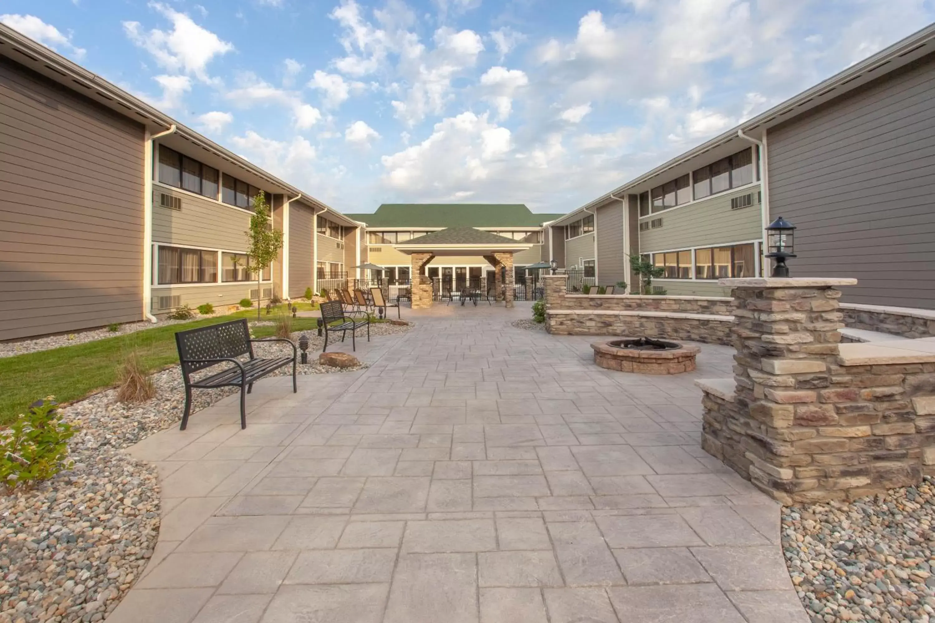 Patio in Wyndham Garden Fort Wayne