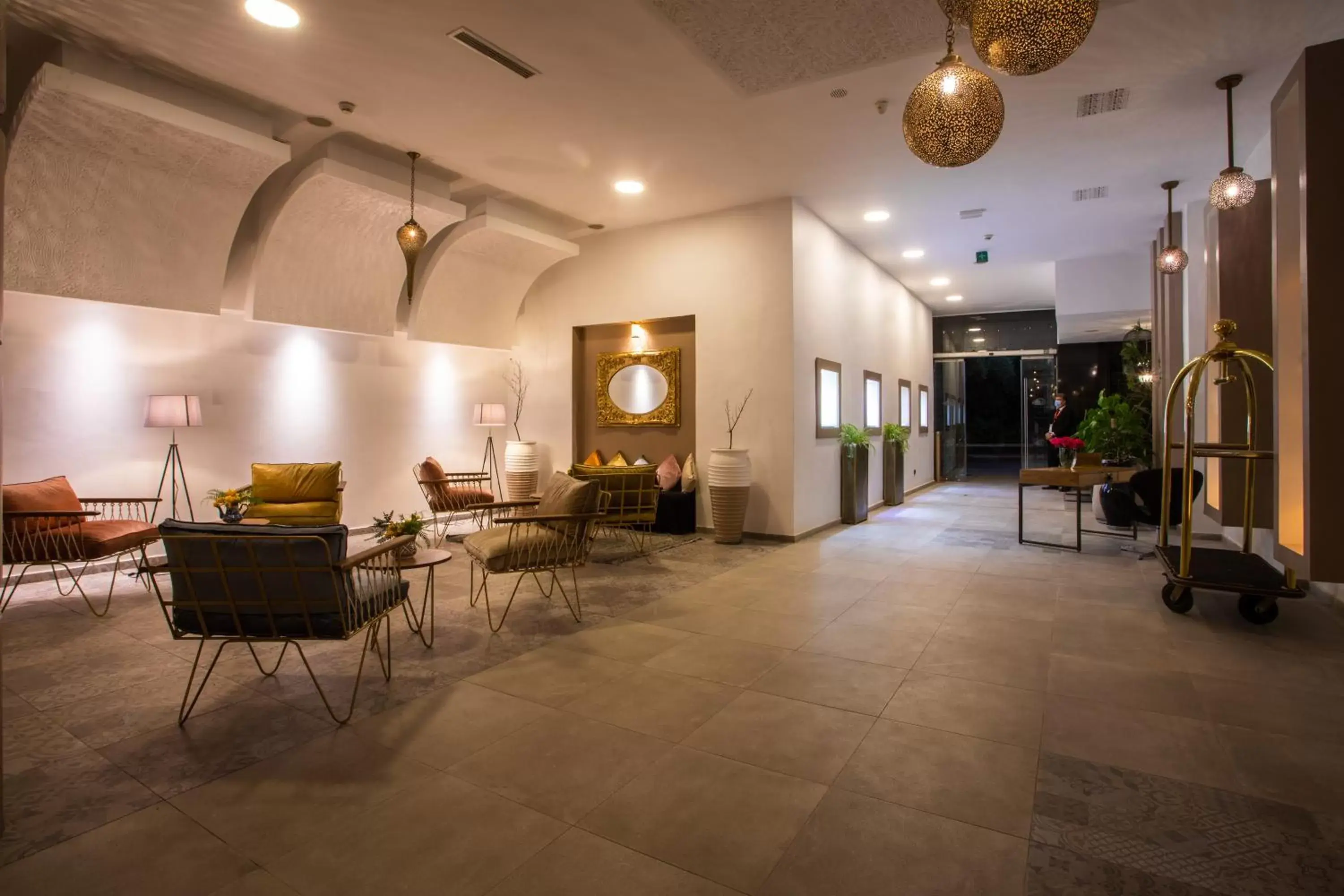 Lobby or reception in Dellarosa Boutique Hotel and Spa
