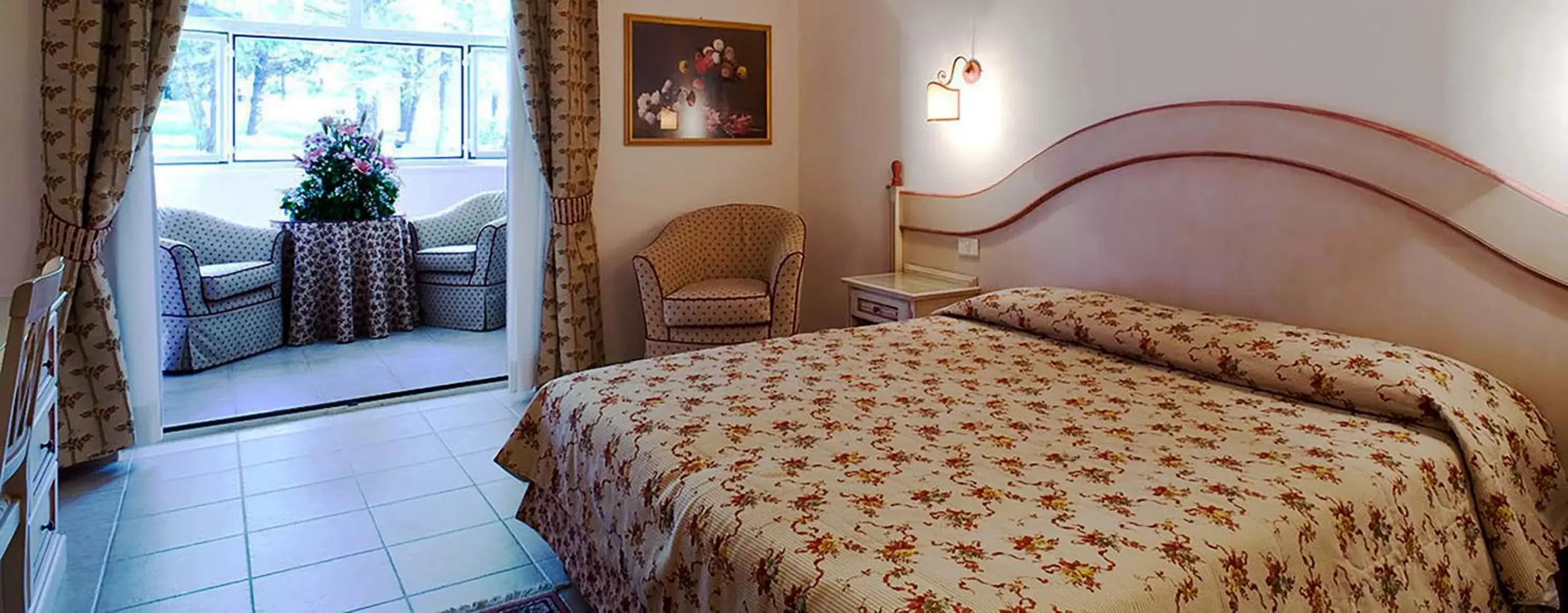 Bed in Toscana Wellness Resort