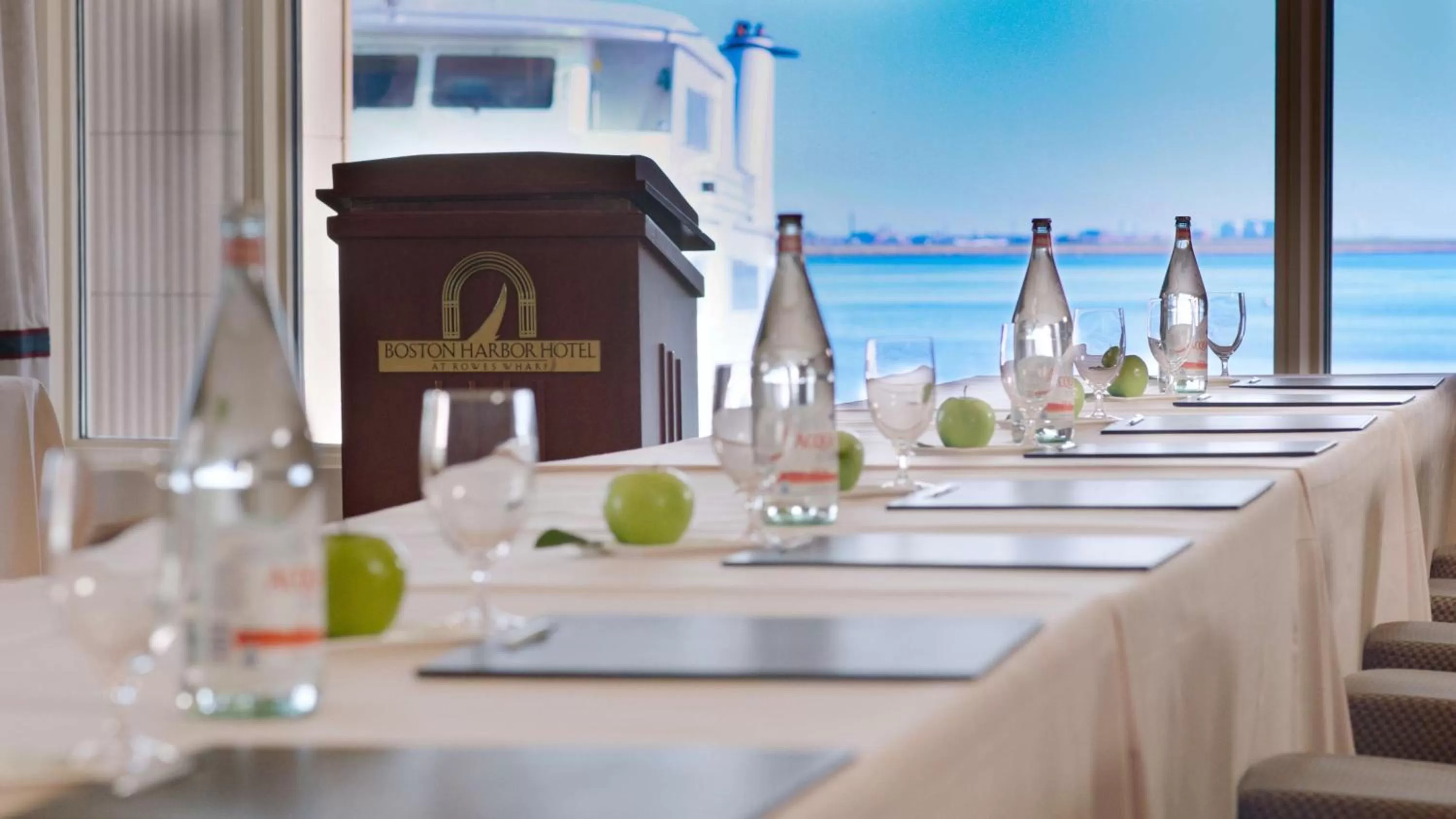 Business facilities in Boston Harbor Hotel