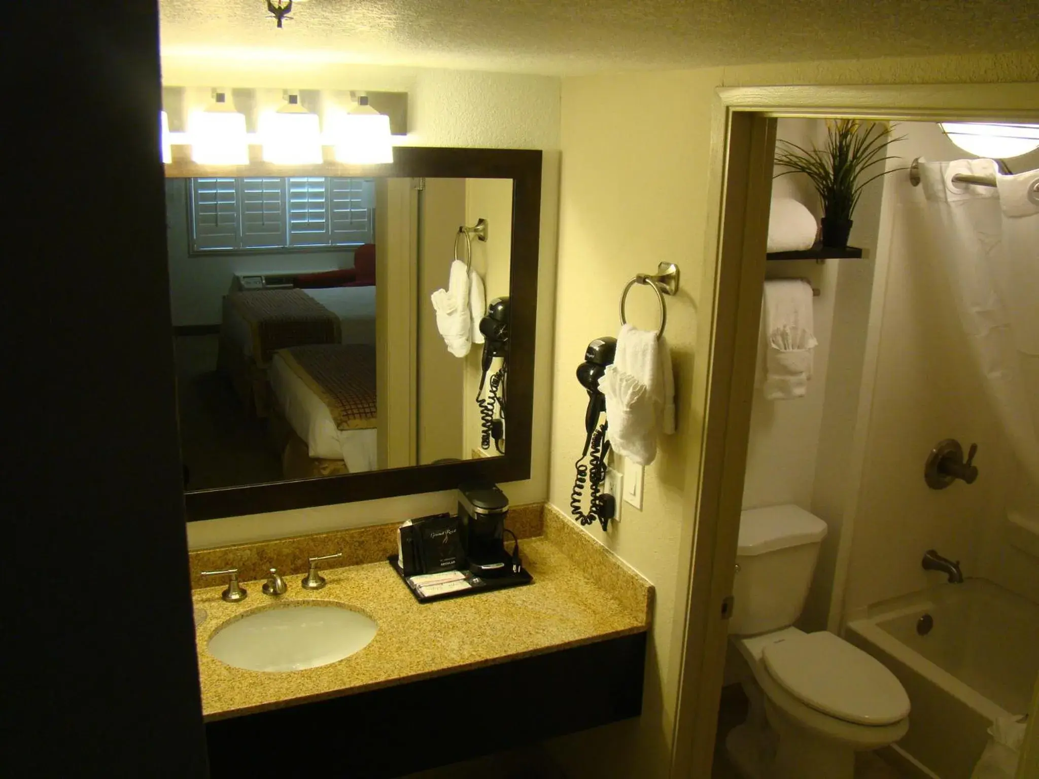 Bathroom in Ramada by Wyndham Tempe/At Arizona Mills Mall