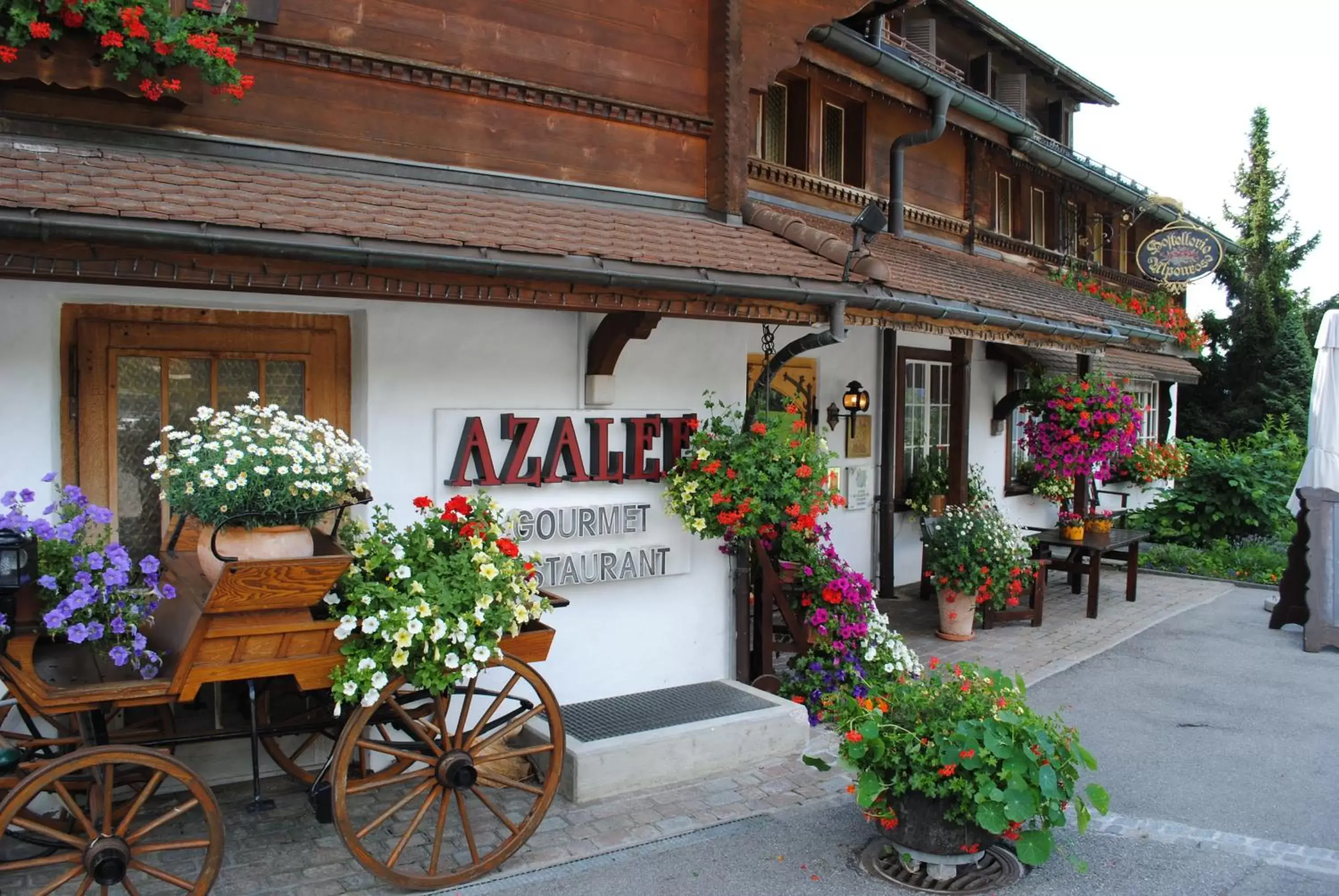 Facade/entrance in Hotel Alpenrose mit Gourmet-Restaurant Azalée