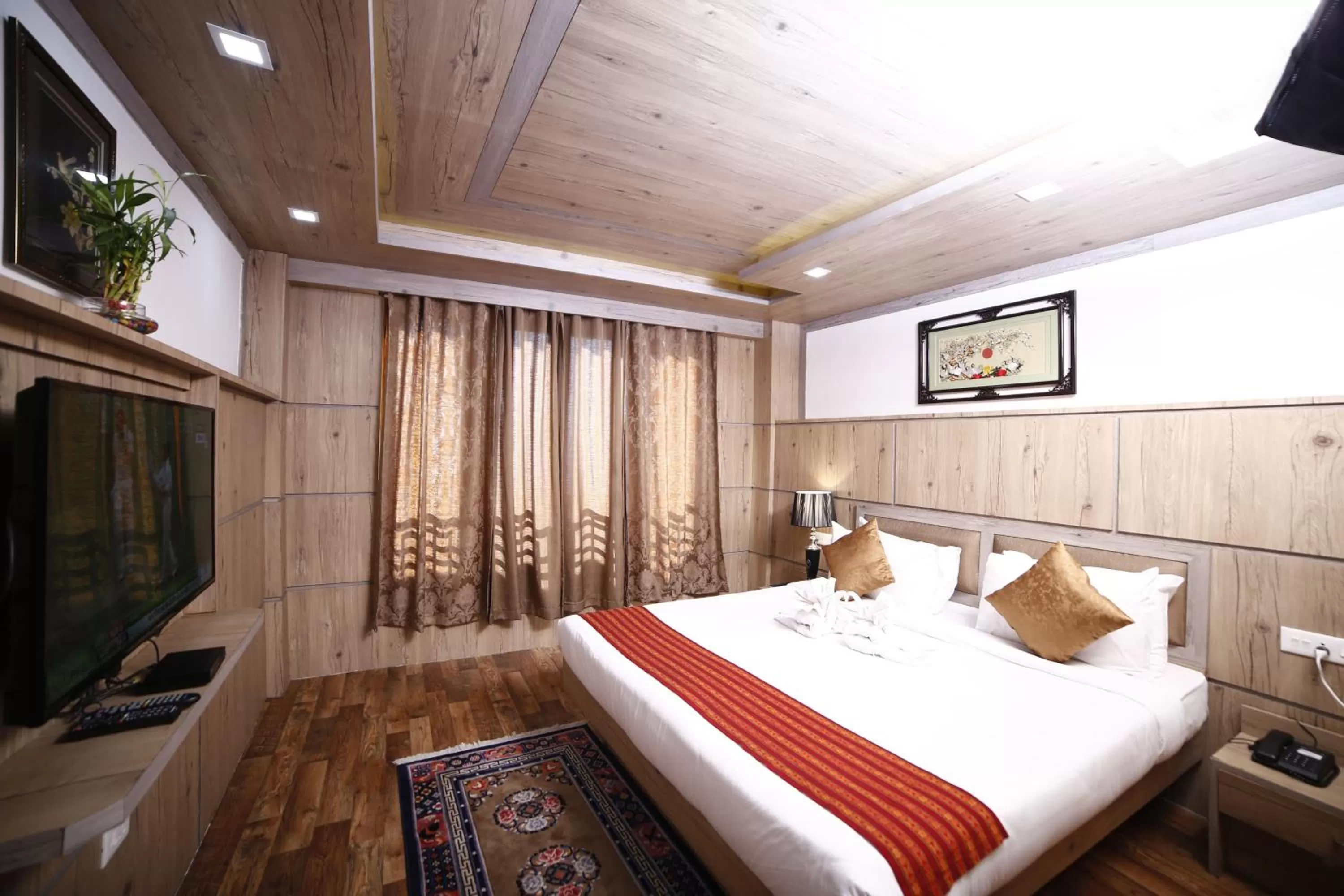 Photo of the whole room, Bed in Yangthang Heritage