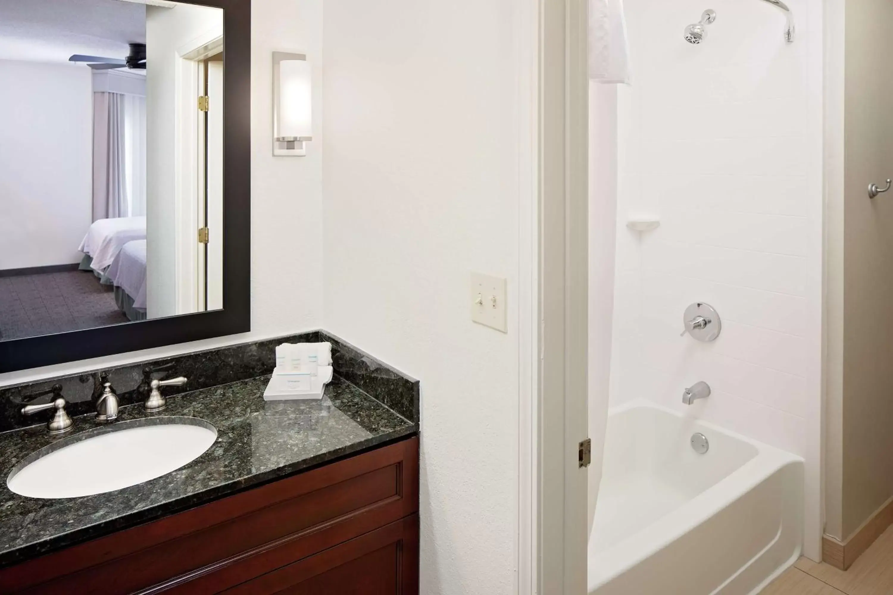 Shower, Bathroom in Homewood Suites by Hilton Hartford-Farmington
