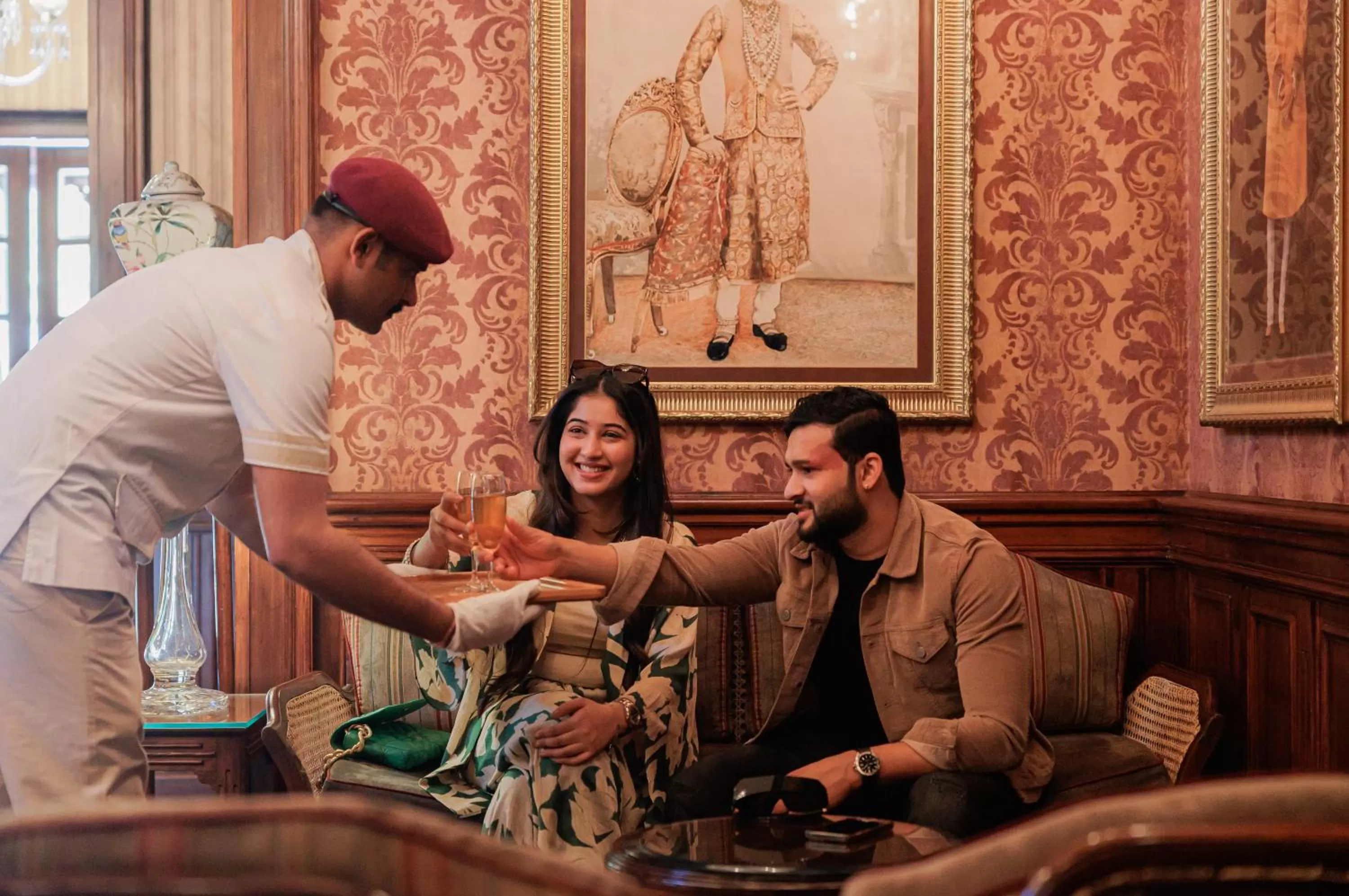 Lobby or reception in Ajit Bhawan - A Palace Resort