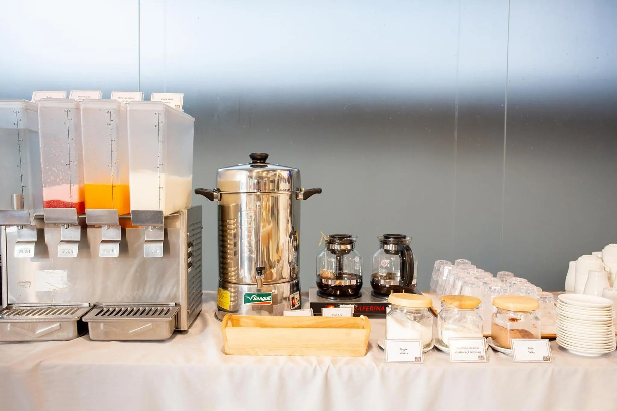 Breakfast in Spittze Hotel Pratunam