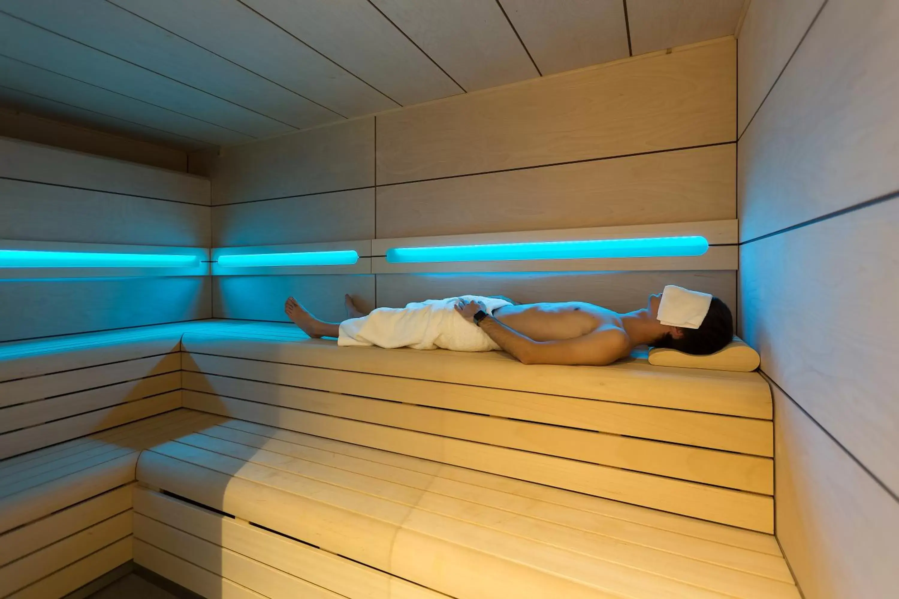 Sauna in Hotel Arbaso