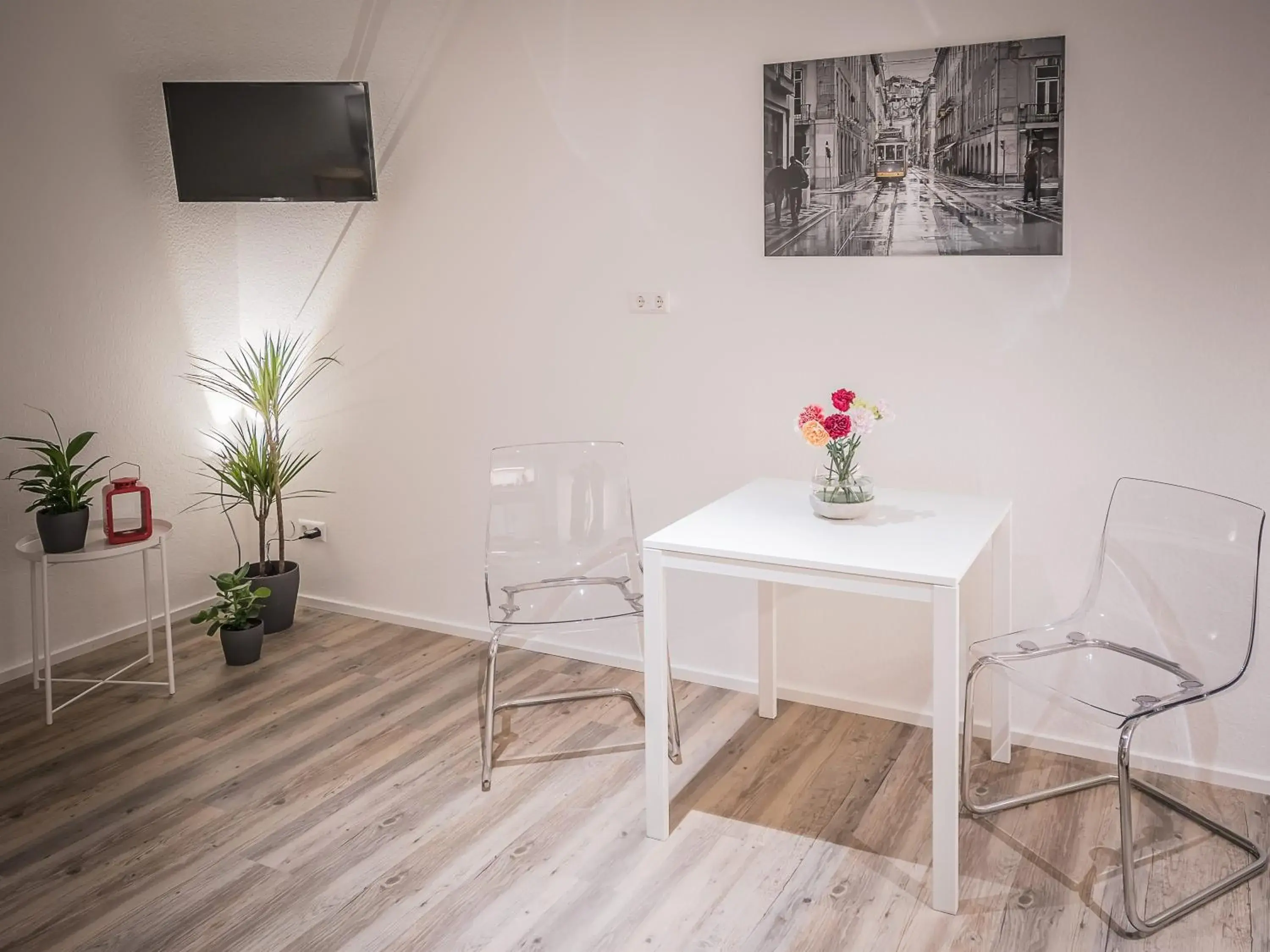 Living room, TV/Entertainment Center in Freiburger-Ferienwohnung