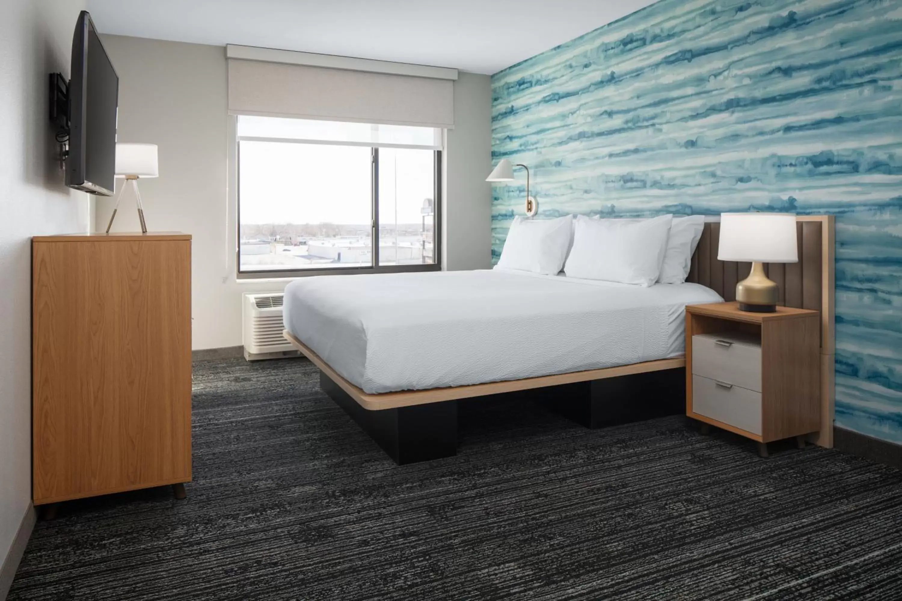 Bedroom, Bed in TownePlace Suites by Marriott Sidney