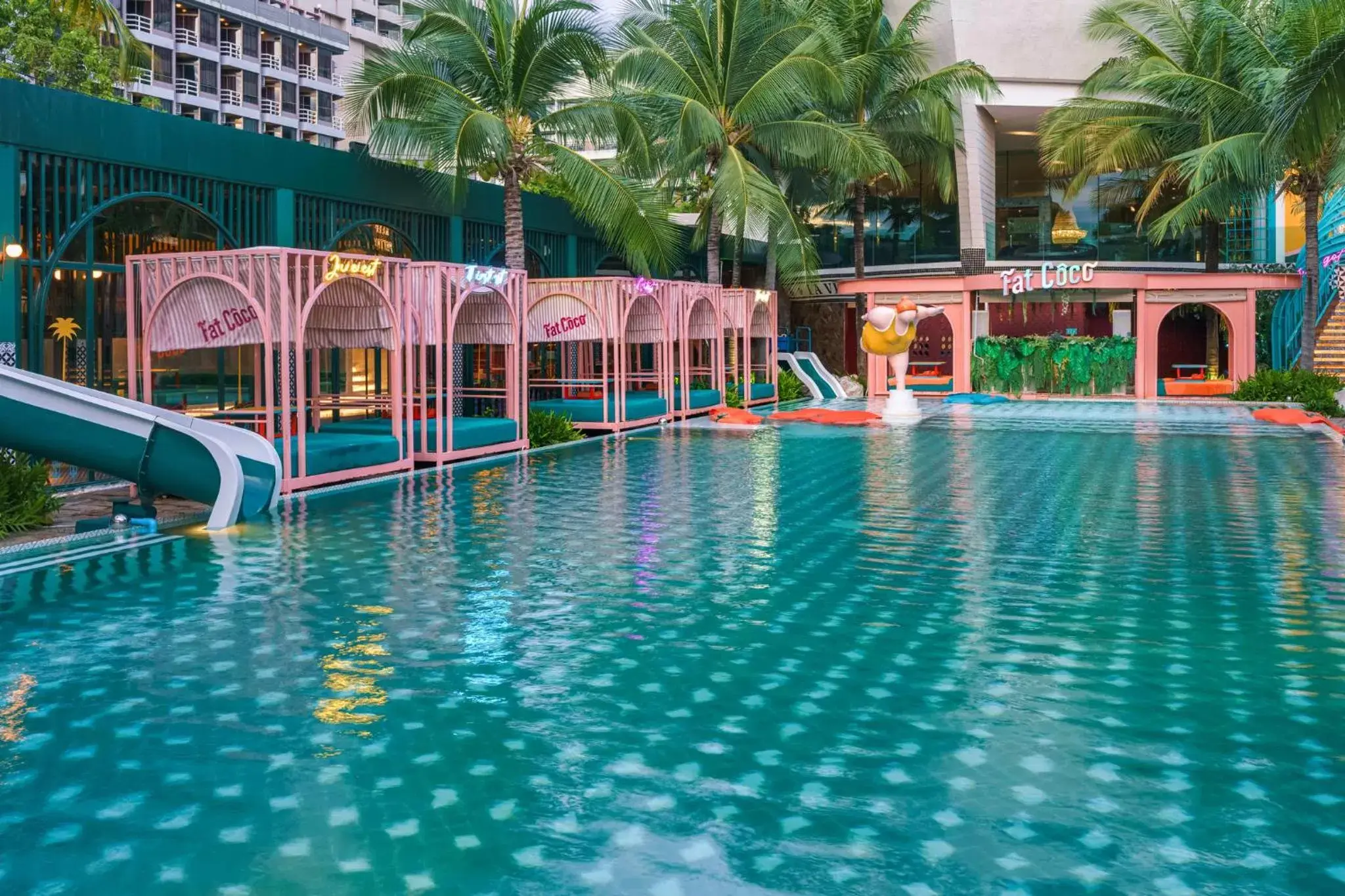 Swimming Pool in A-One The Royal Cruise Hotel Pattaya - SHA Extra Plus