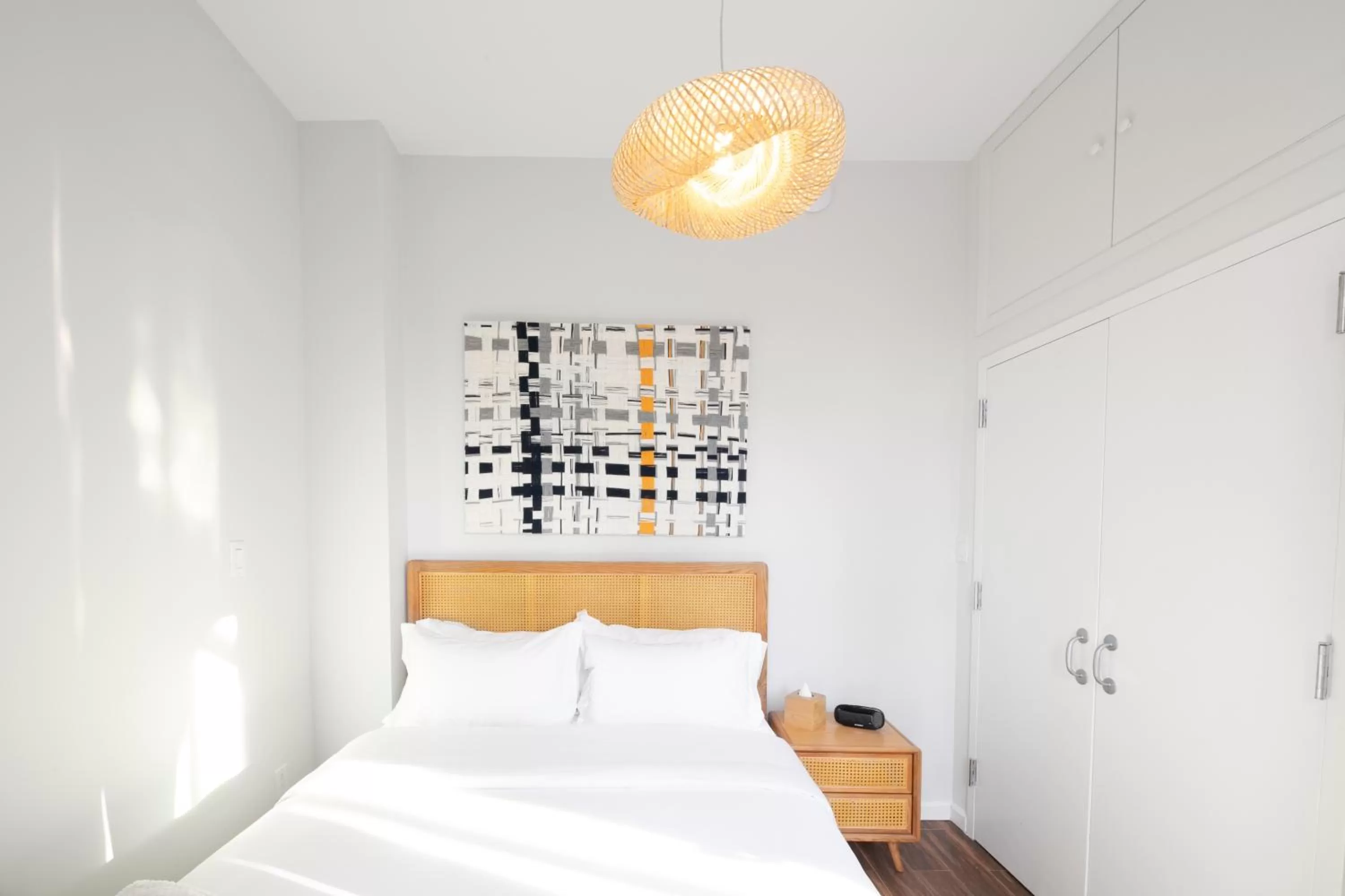 Bed in The Modernist Hotel