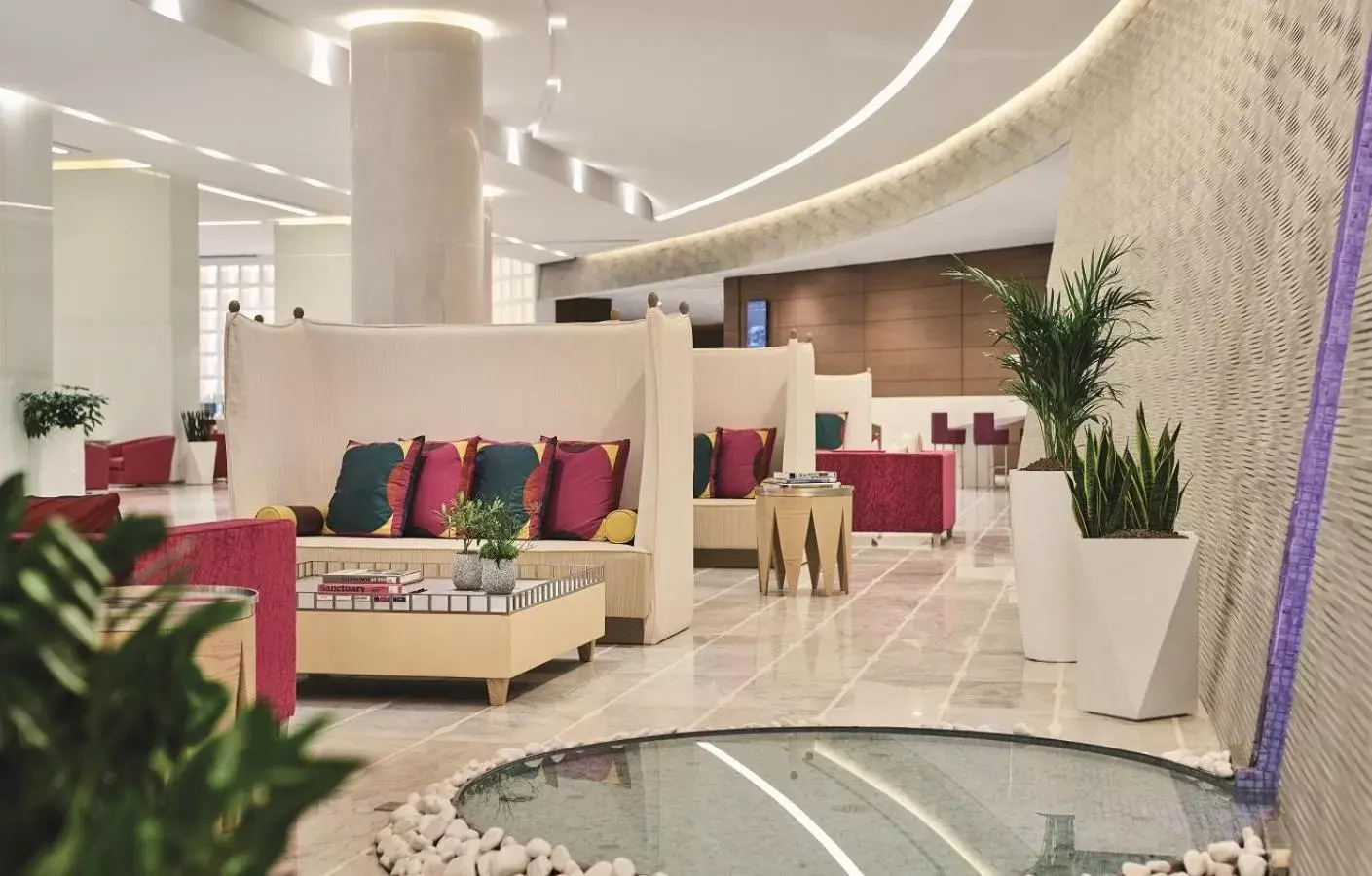 Lobby or reception in Pullman Doha West Bay Lobby or reception in Pullman Doha West Bay