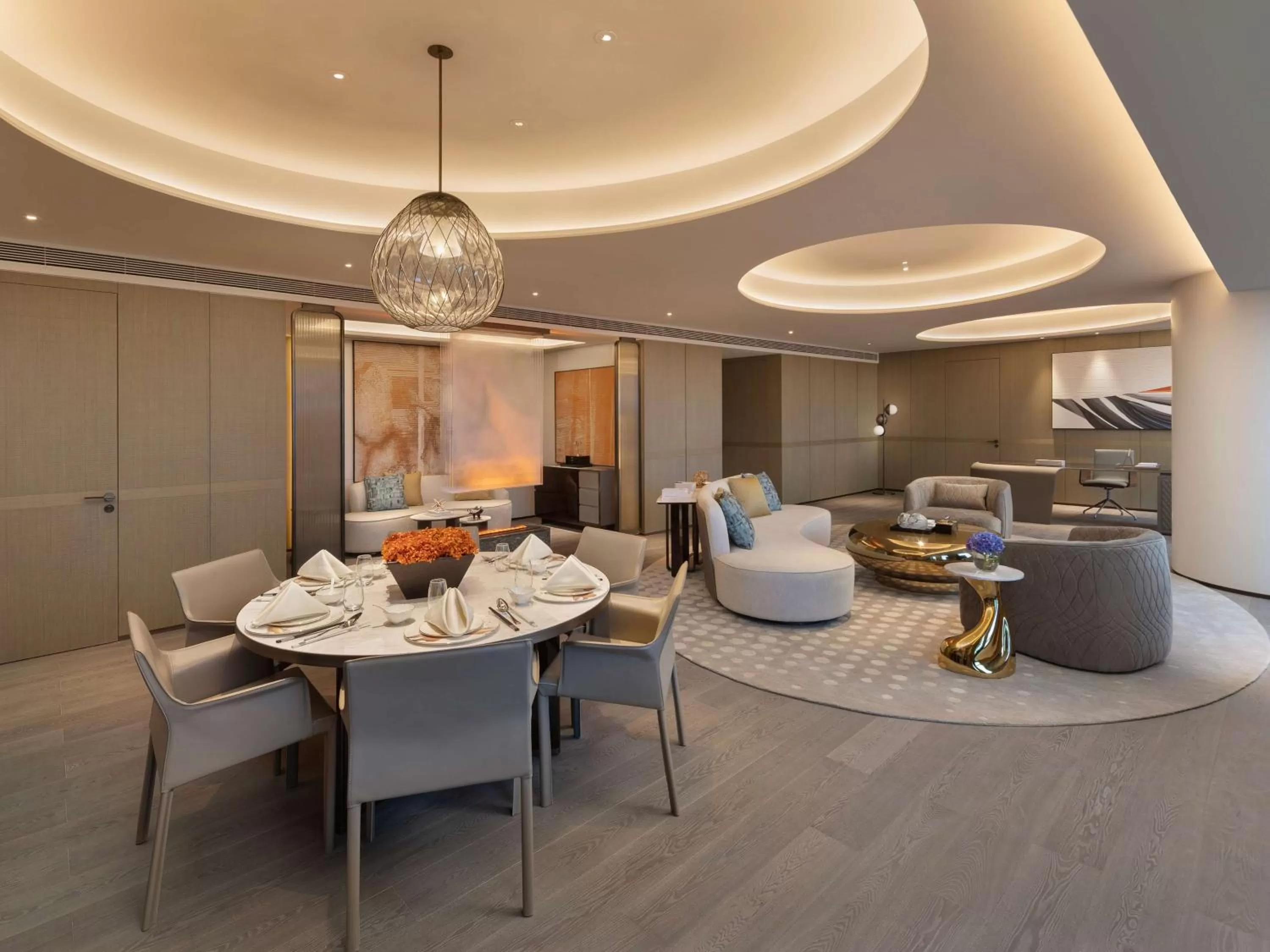 Living room in Doubletree By Hilton Kunming Airport