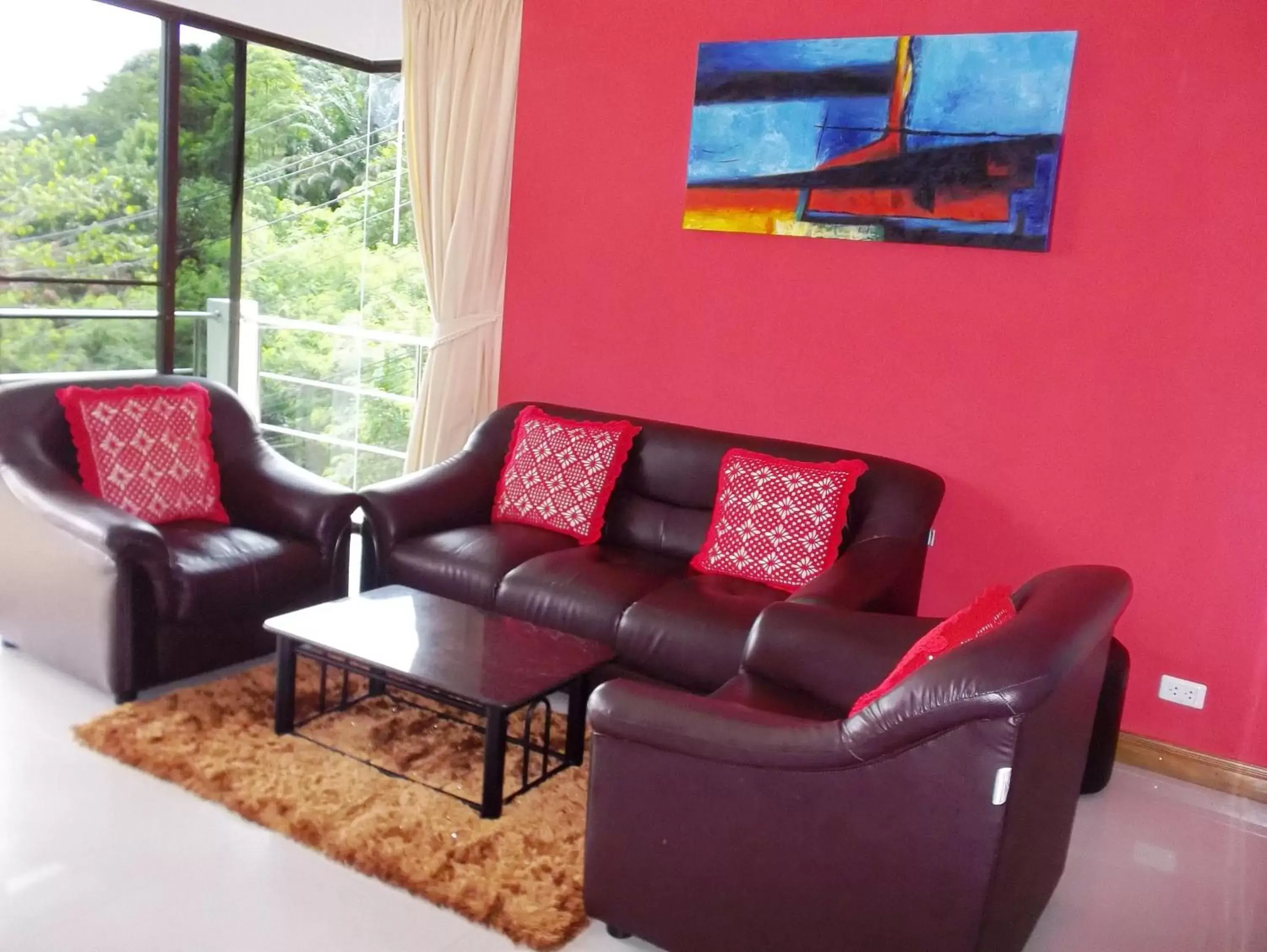Living room, Seating Area in Mountain Seaview Luxury Apartments