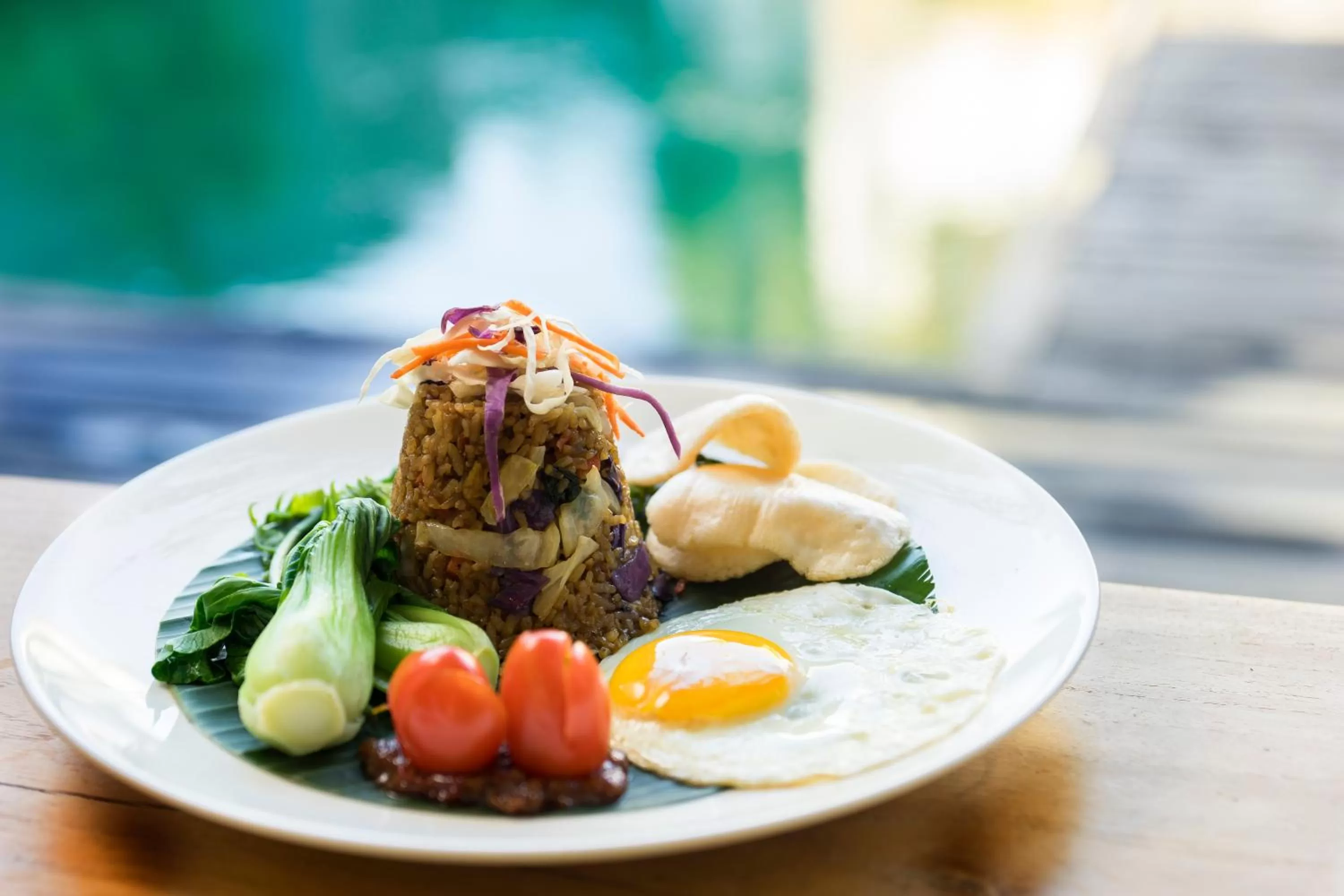 Asian breakfast in Athaya Ubud