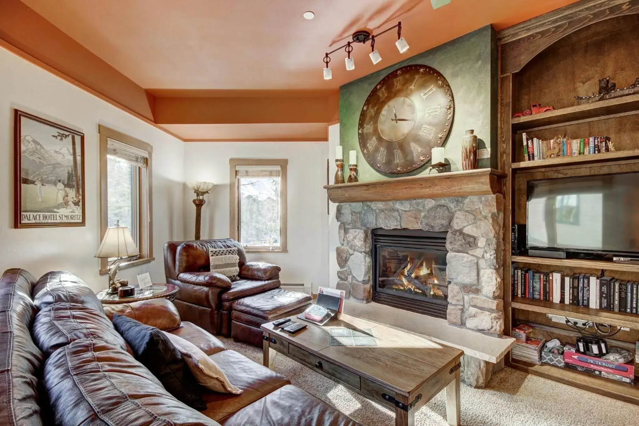 Living room, Seating Area in River Run Village by Keystone Resort