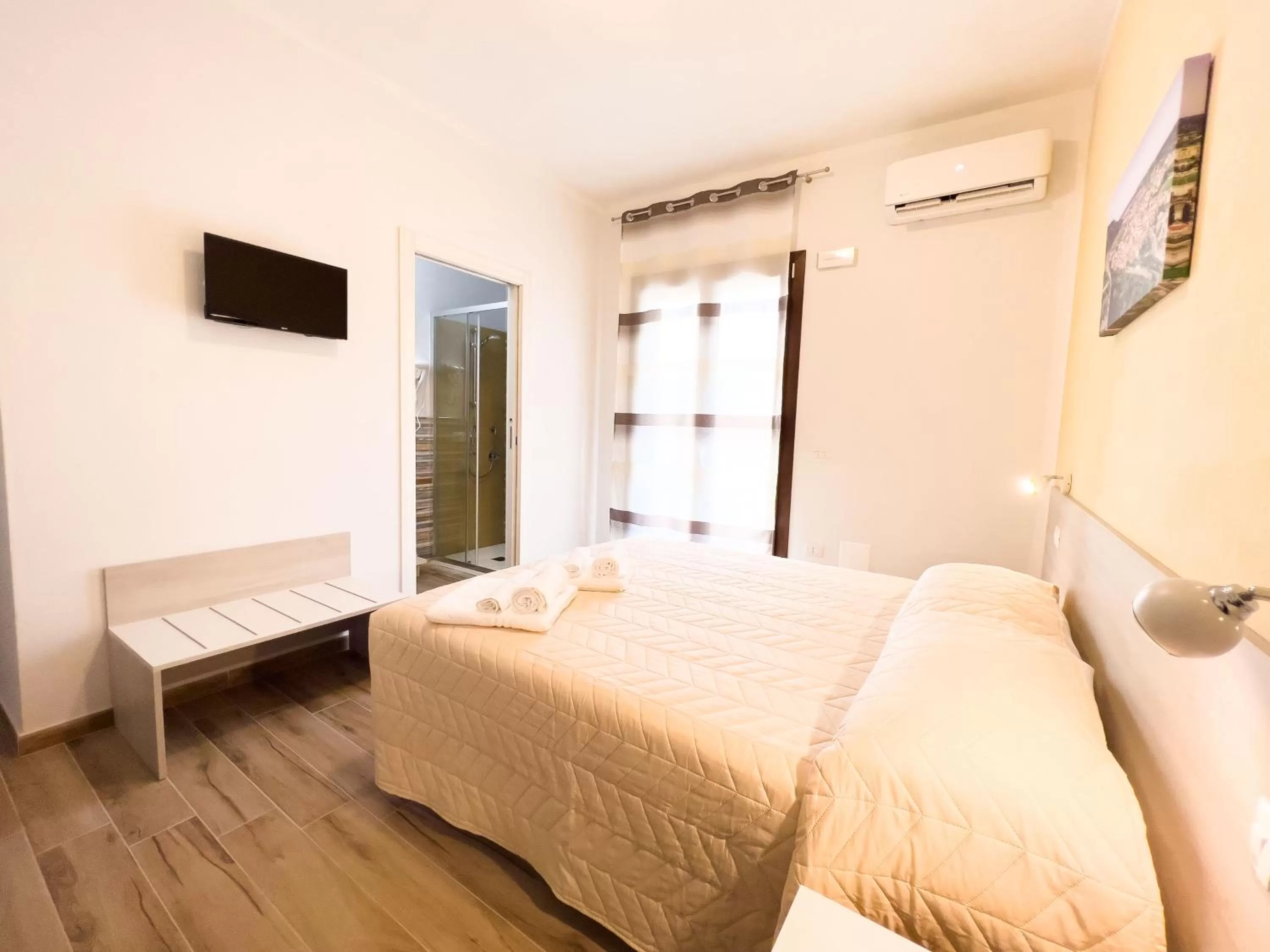 Bed in B&B BABBU MEU