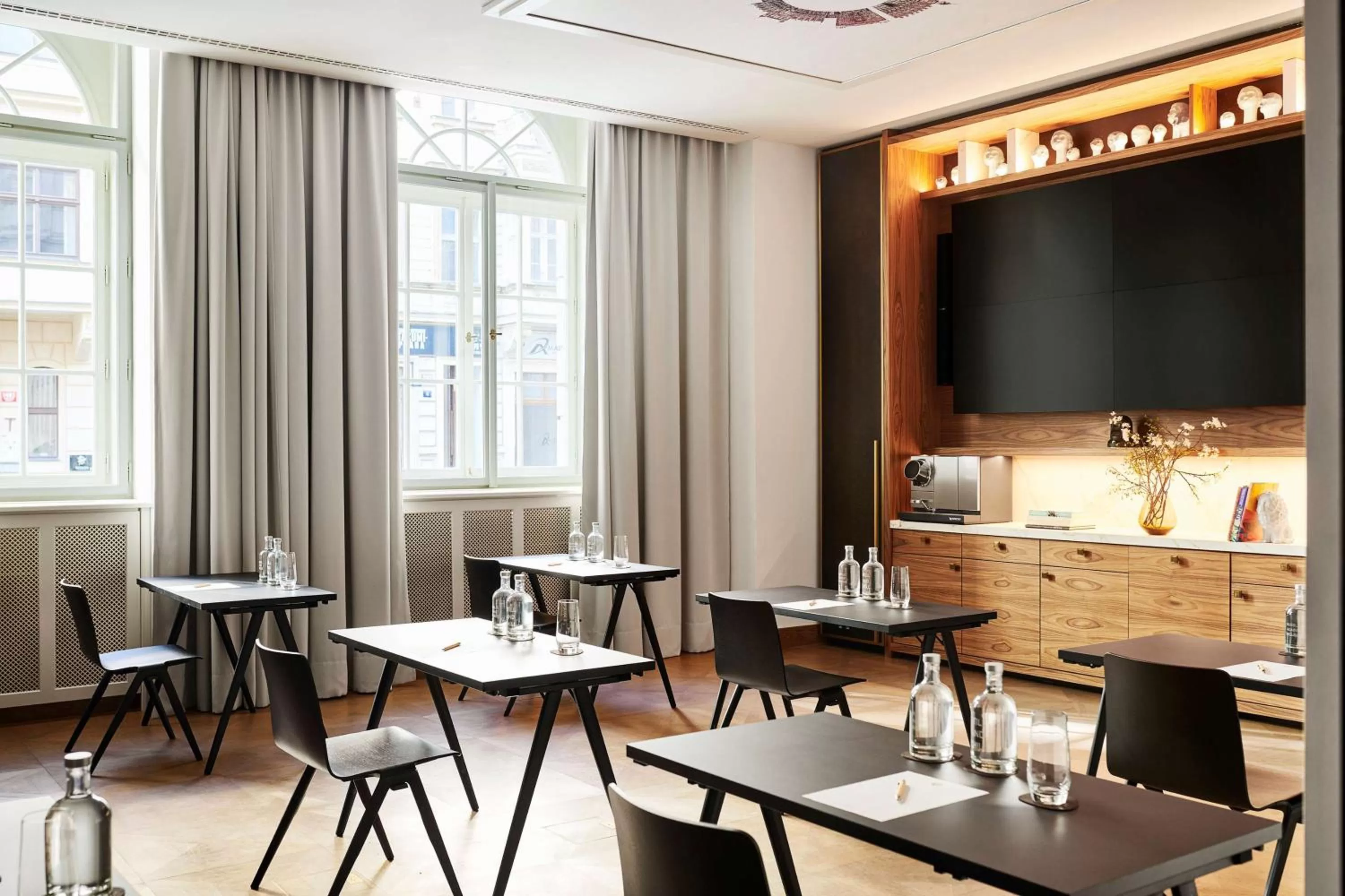 Meeting/conference room in Andaz Prague, By Hyatt