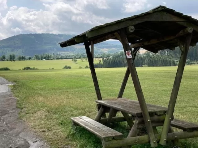 Area and facilities, Garden in Bed & Breakfast Weisser Stein