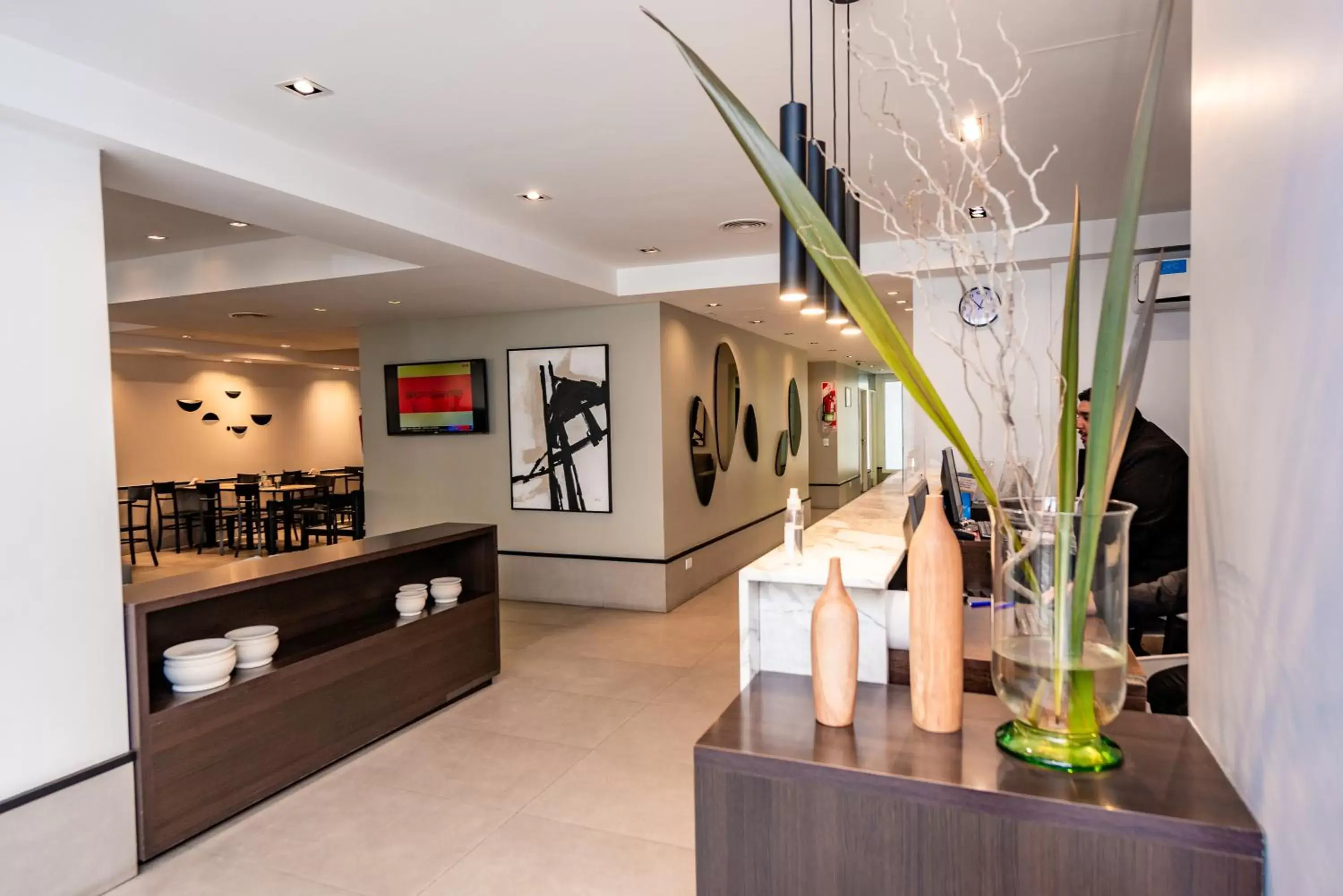 Lobby or reception in Hotel Bys Palermo Lobby or reception in Hotel Bys Palermo