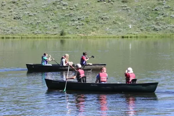 Canoeing in YMCA of the Rockies - Snow Mountain Ranch