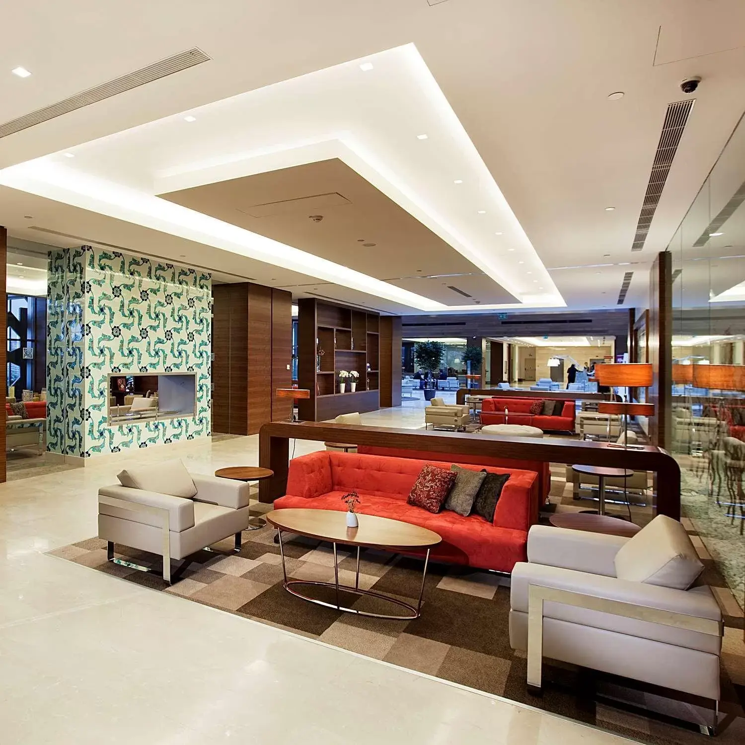 Lounge or bar, Lobby/Reception in Hilton Garden Inn Konya