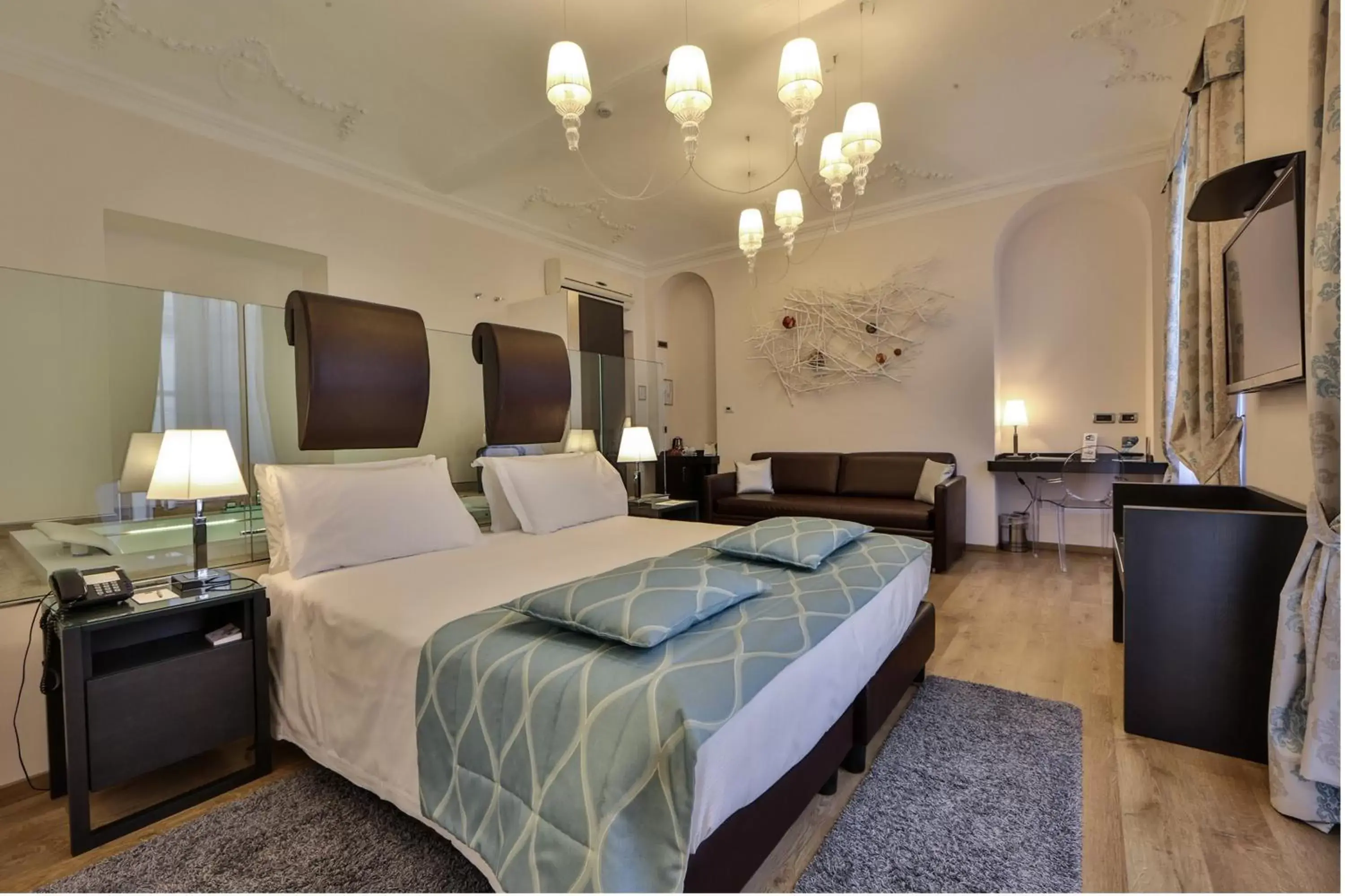 Bedroom, Bed in Best Western Plus Hotel Genova