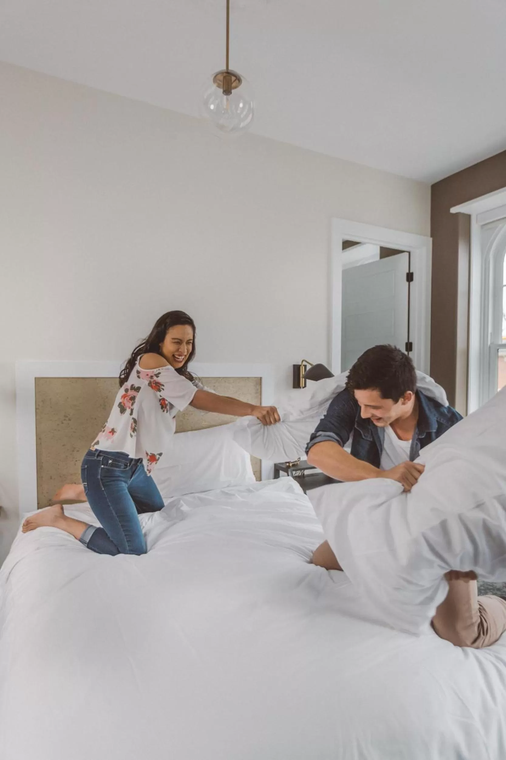 Bedroom, Bed in Hancock House