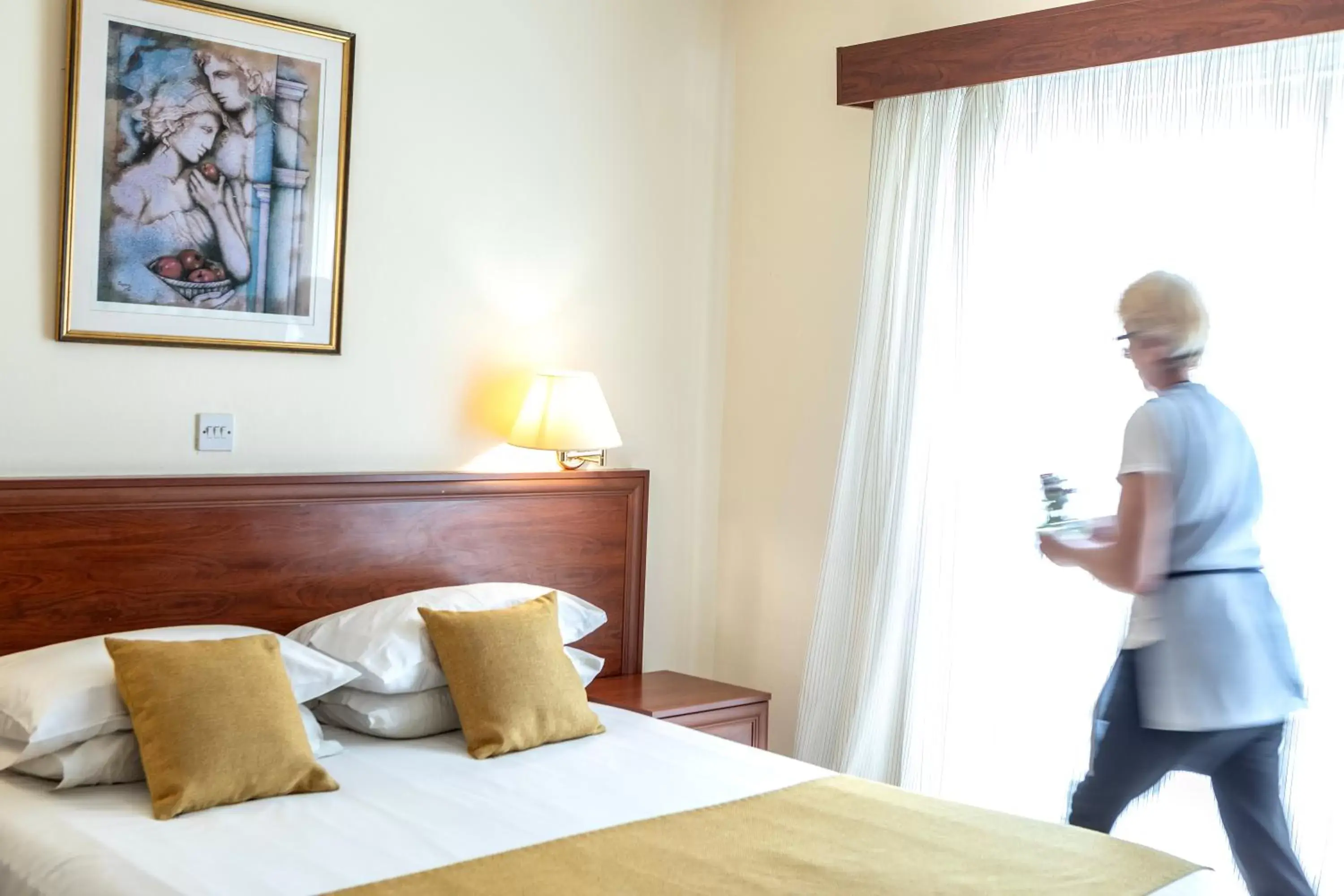 Bedroom, Bed in Kapetanios Limassol Hotel