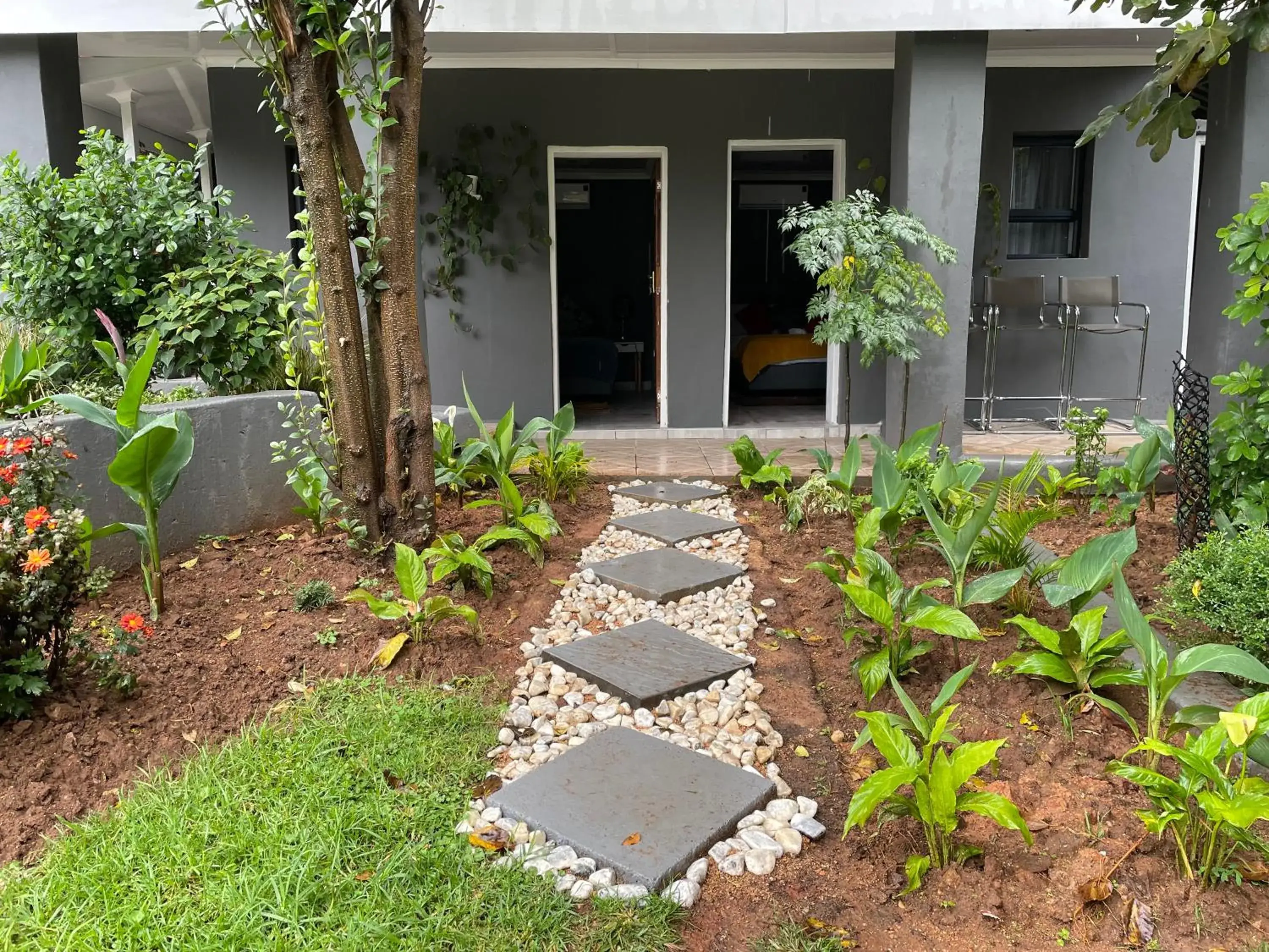 Patio in Marion Lodge