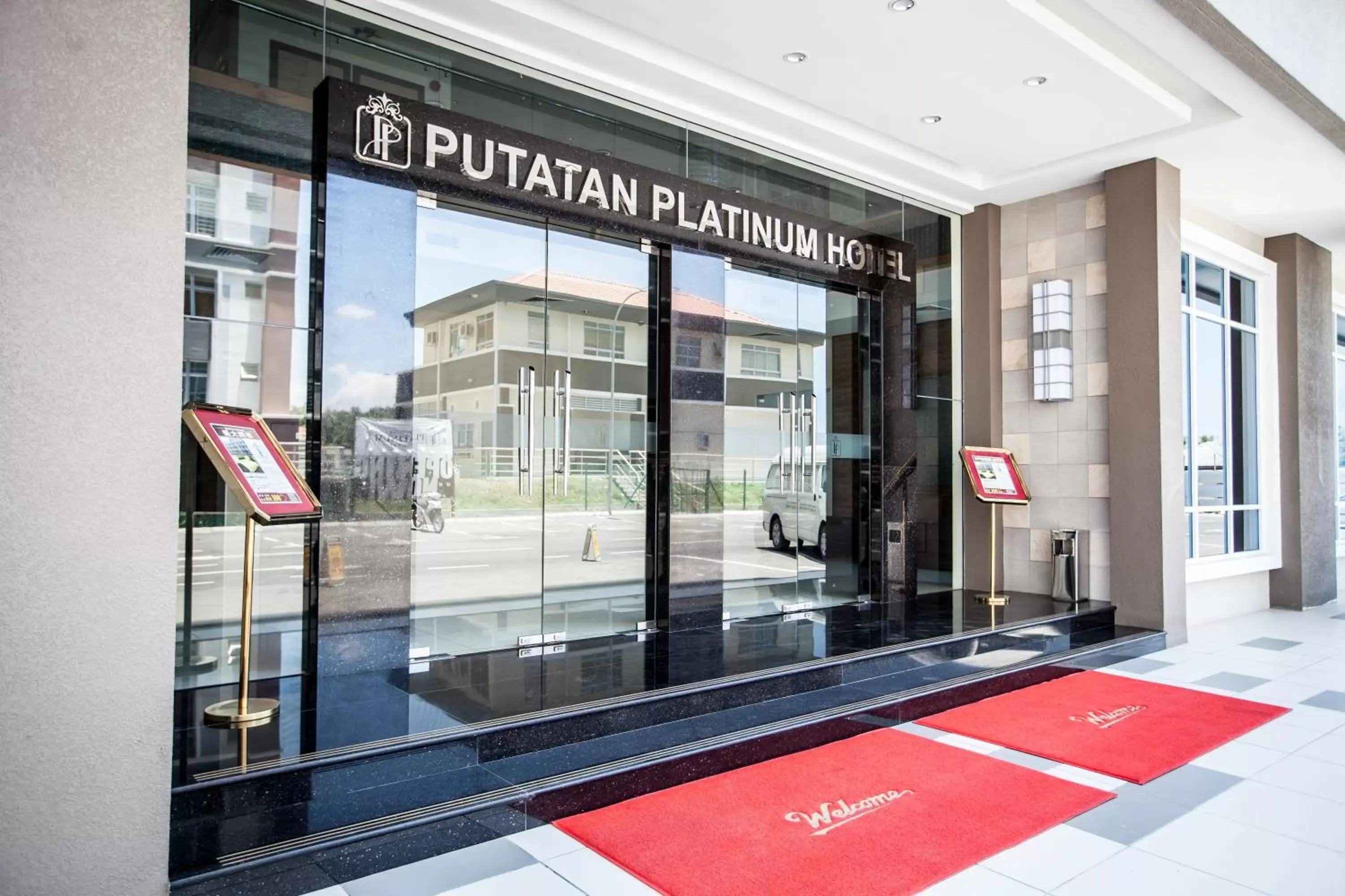 Facade/entrance in Putatan Platinum Hotel