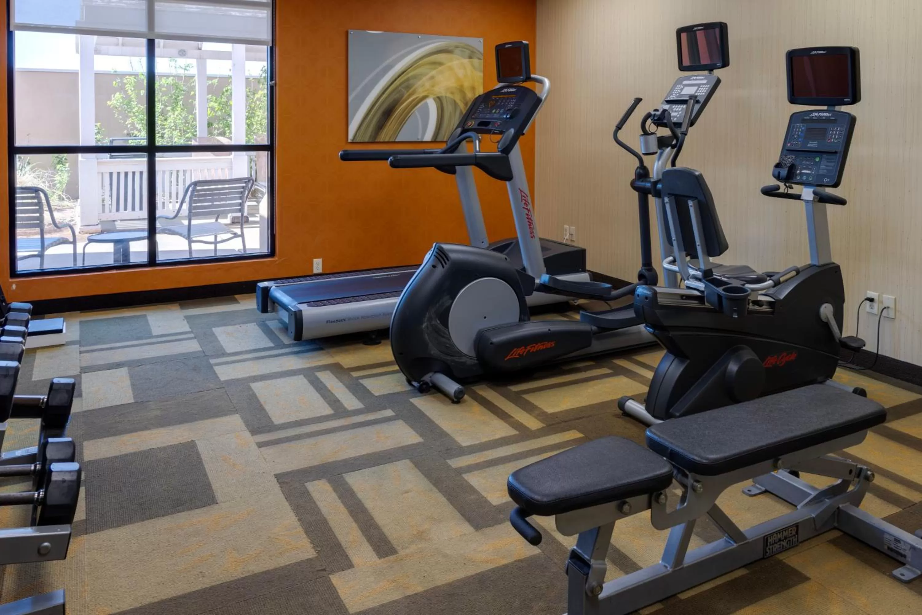 Fitness centre/facilities in Courtyard by Marriott Oklahoma City North/Quail Springs
