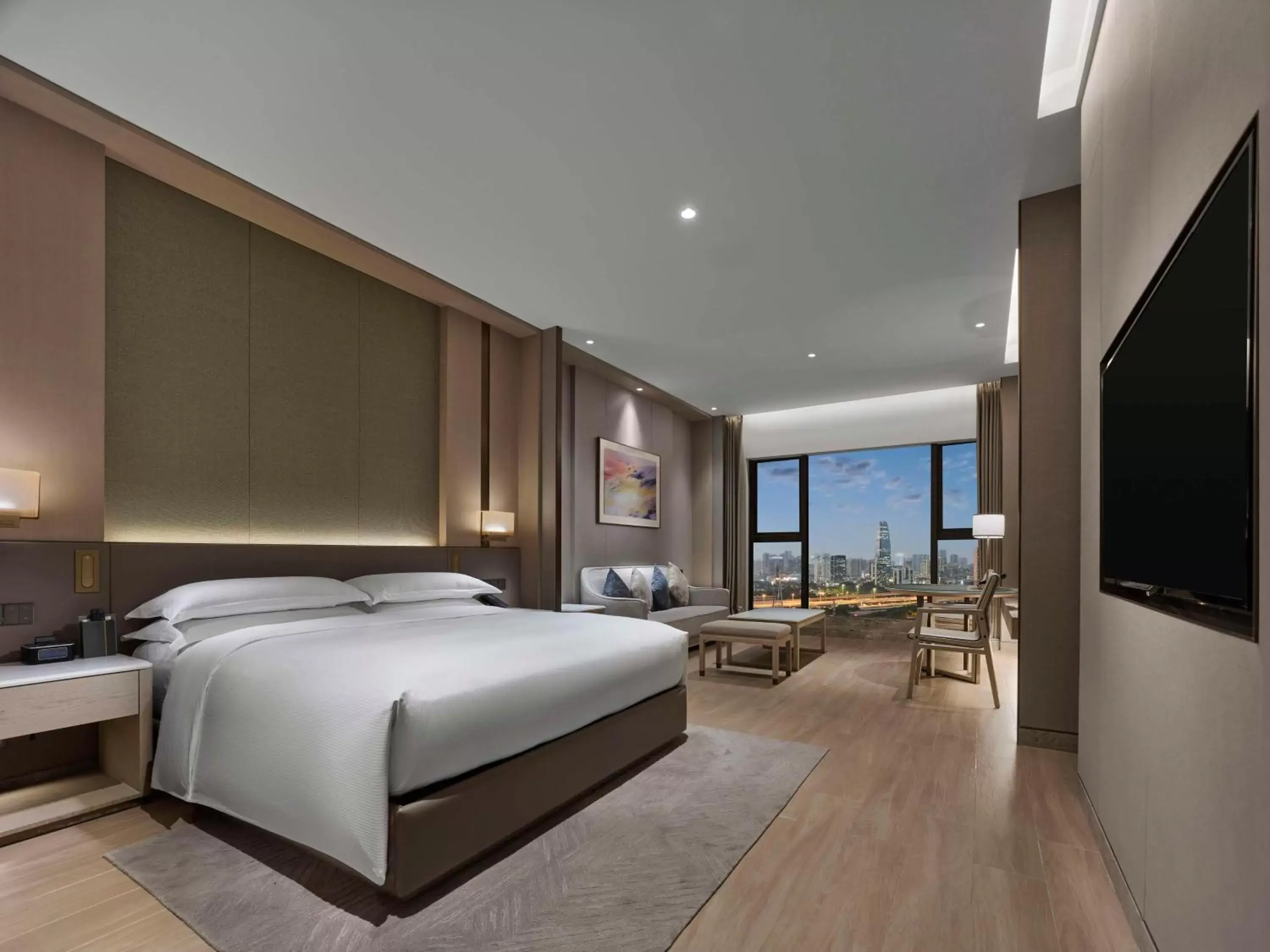 Living room in DoubleTree By Hilton Shenzhen Nanshan Hotel & Residences