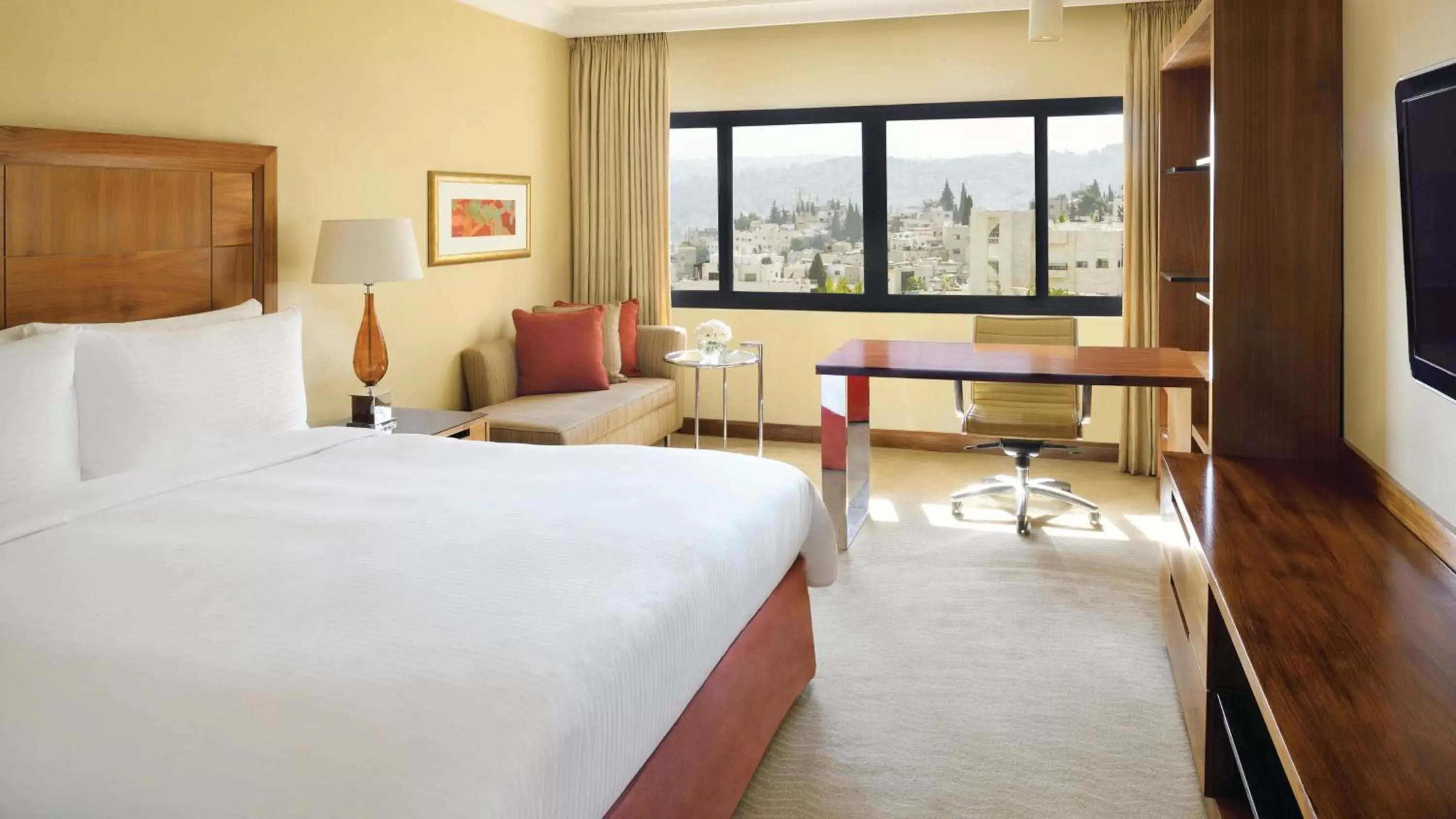 Bed in InterContinental Jordan, an IHG Hotel