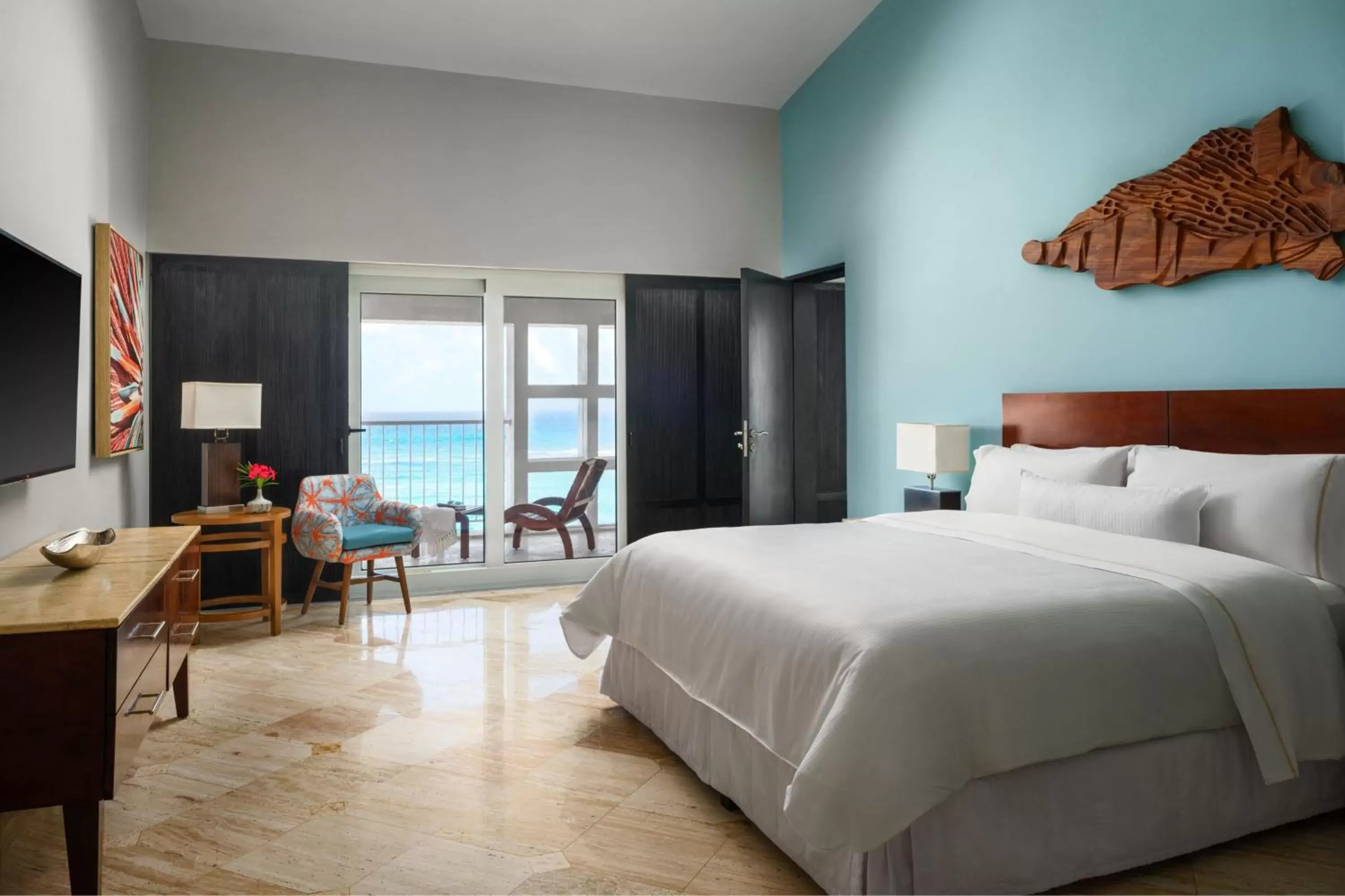 Bedroom in The Westin Resort & Spa Cancun