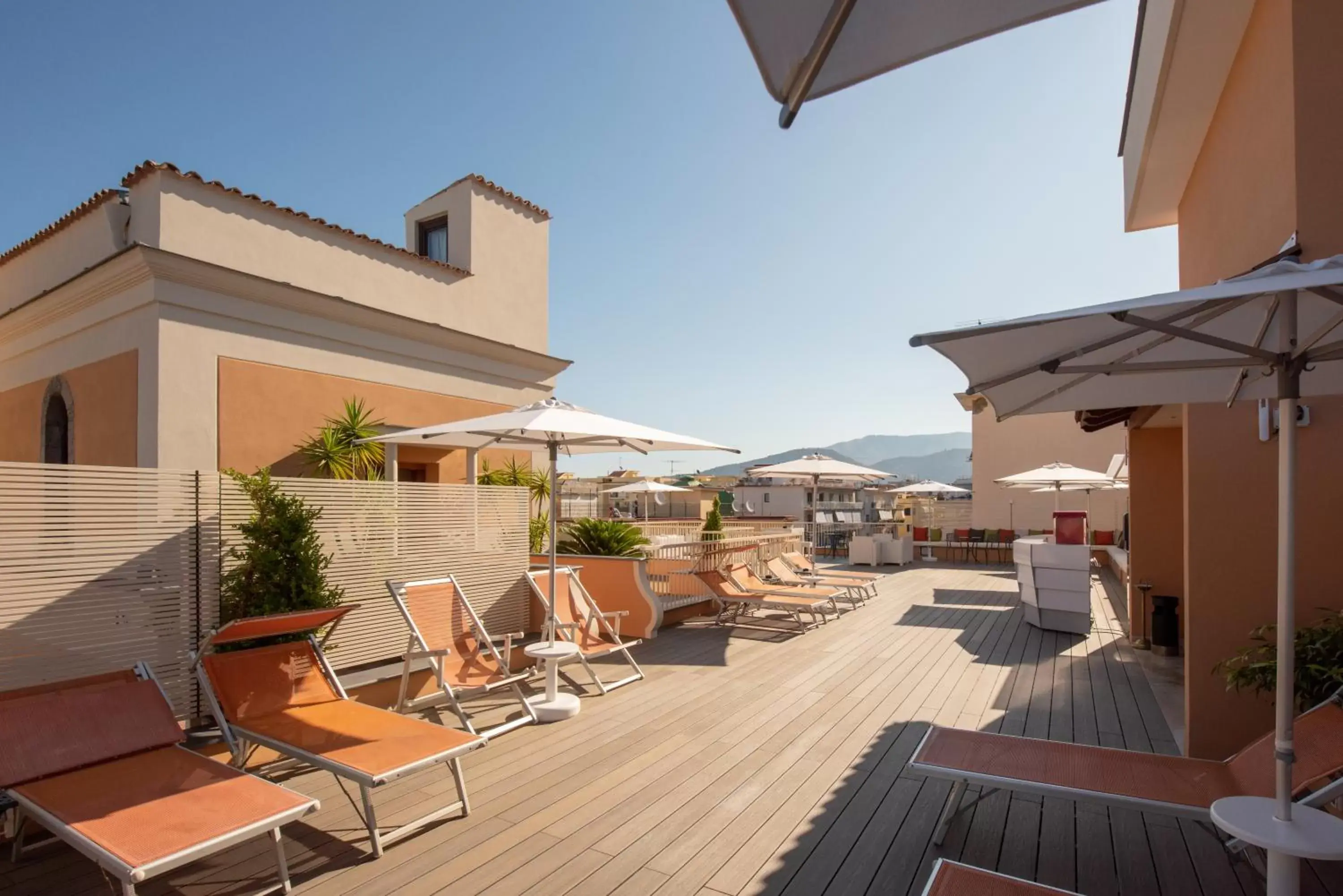 Patio in Hotel Michelangelo