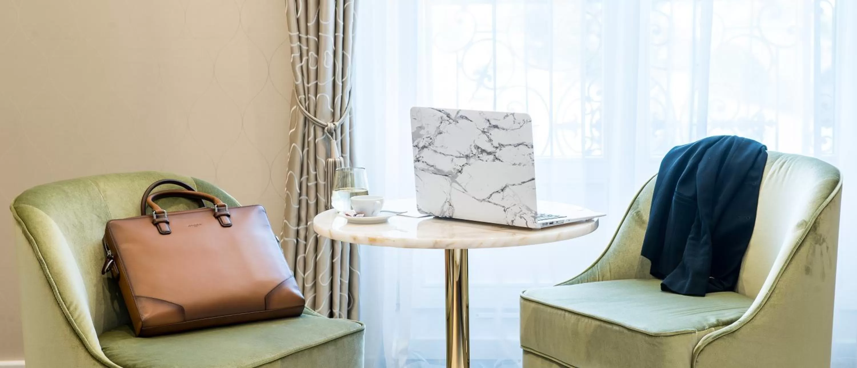 Seating area in Boscolo Lyon Hotel & Spa