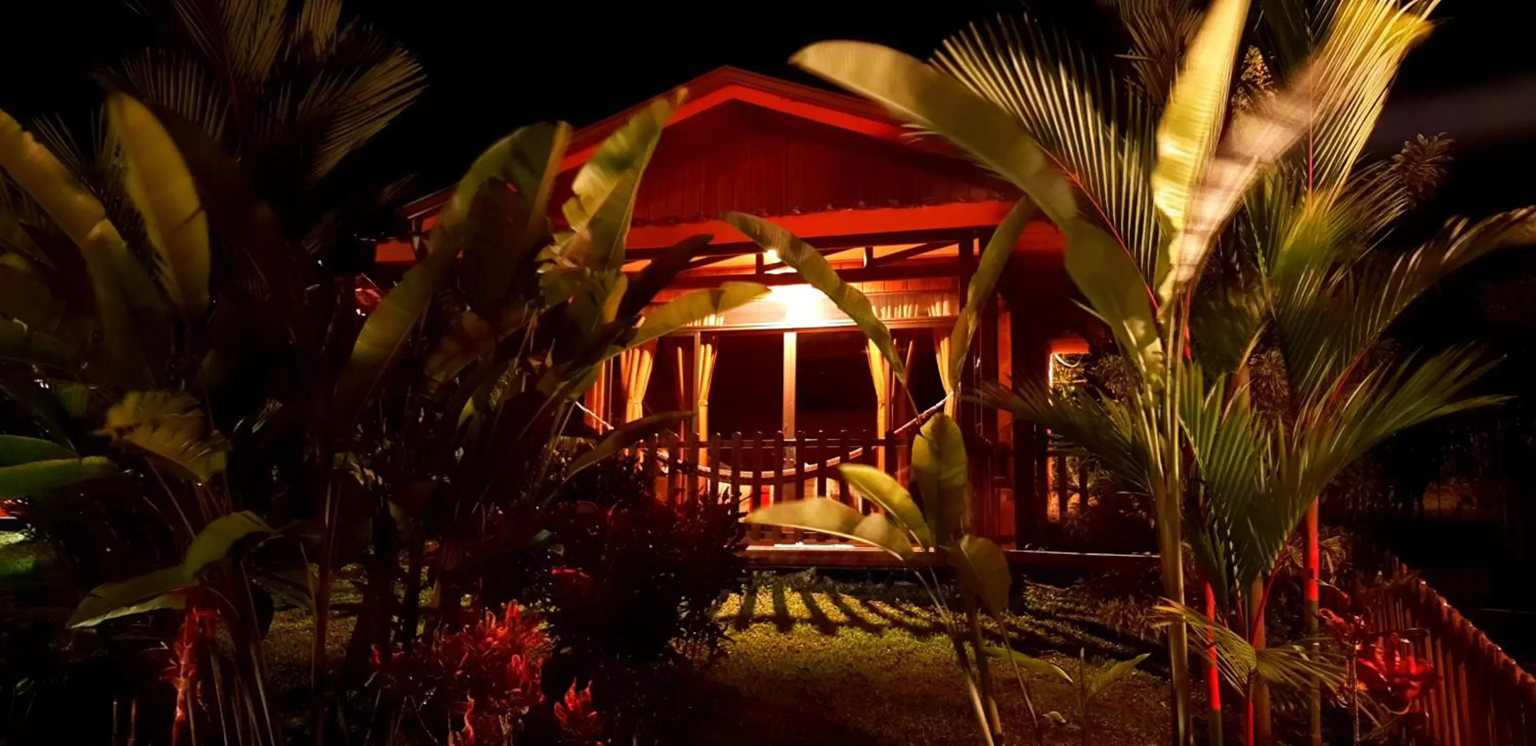 Night, Property Building in Hotel Heliconias Nature Inn & Hot Springs