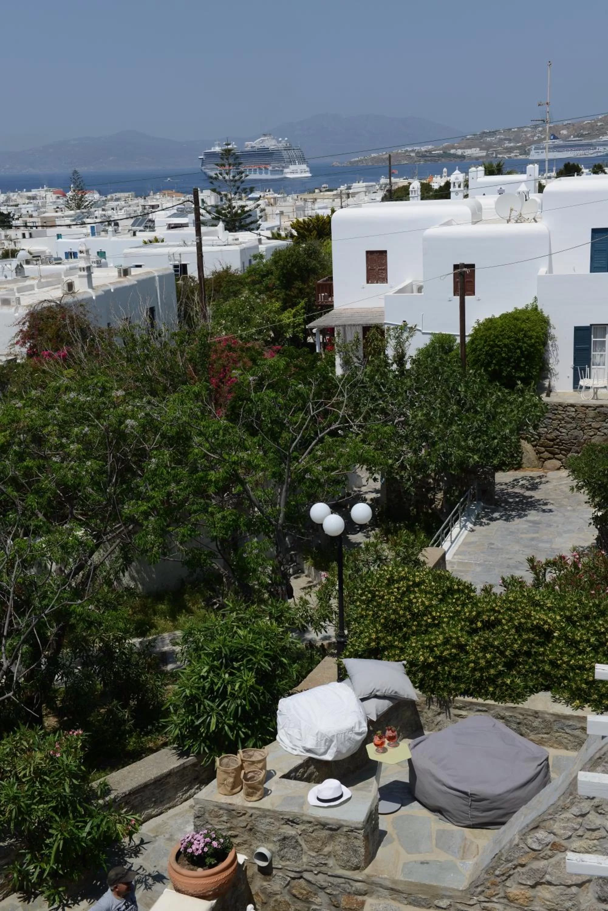 City view in Elena Hotel Mykonos
