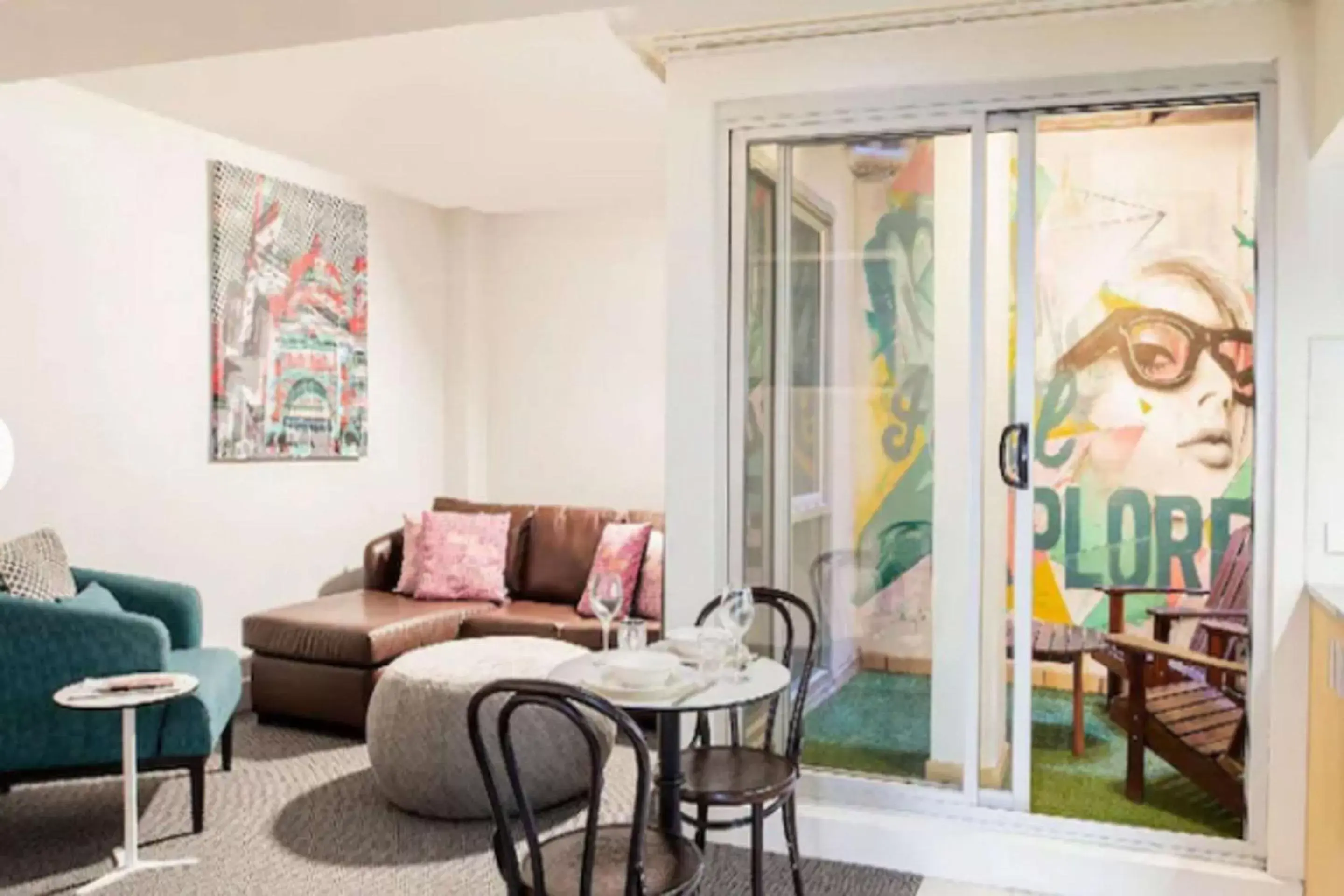 Bedroom, Seating Area in Quality Apartments Melbourne Central