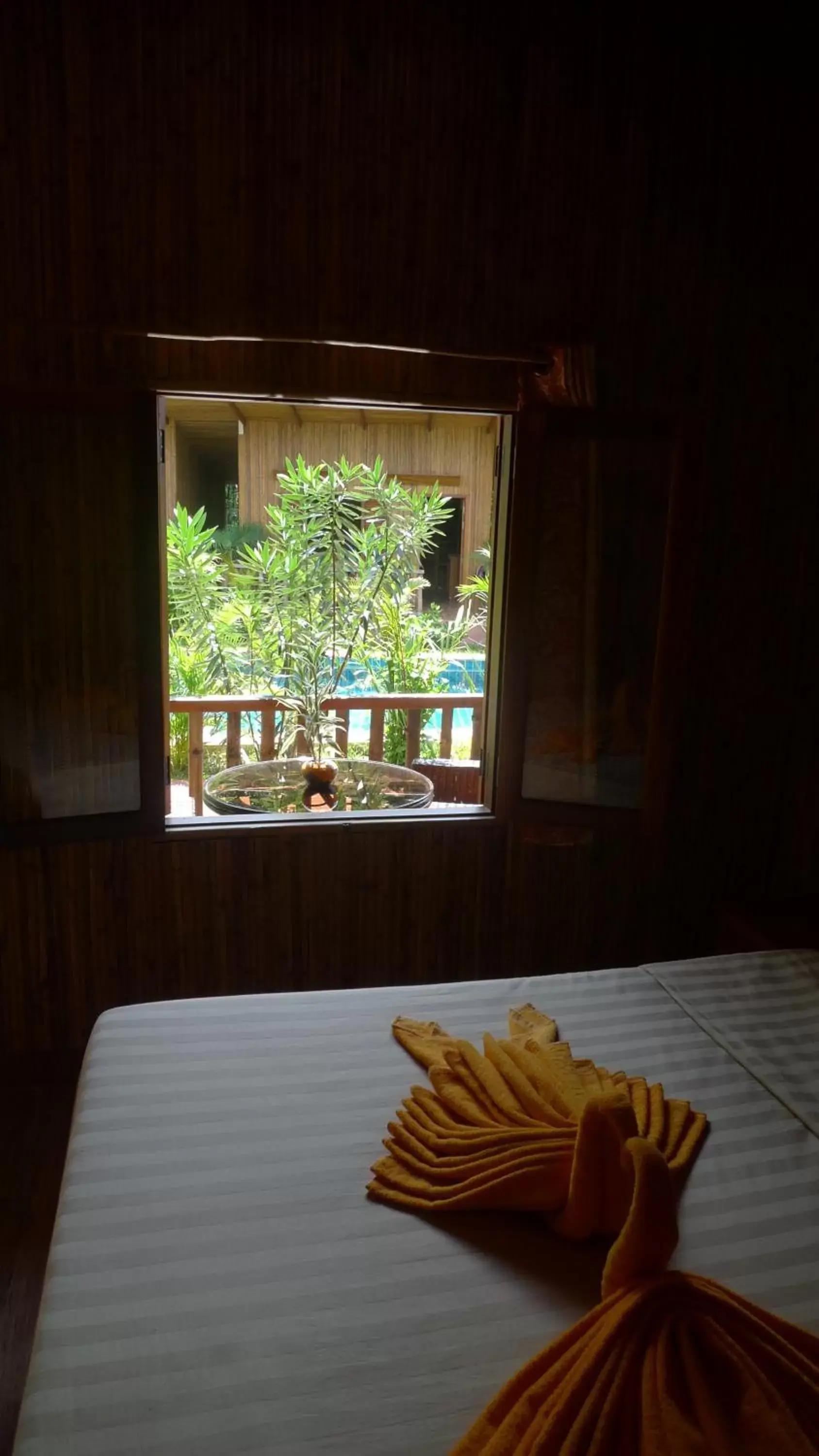 Deluxe Double Room with Garden View in Sok Sabay Resort