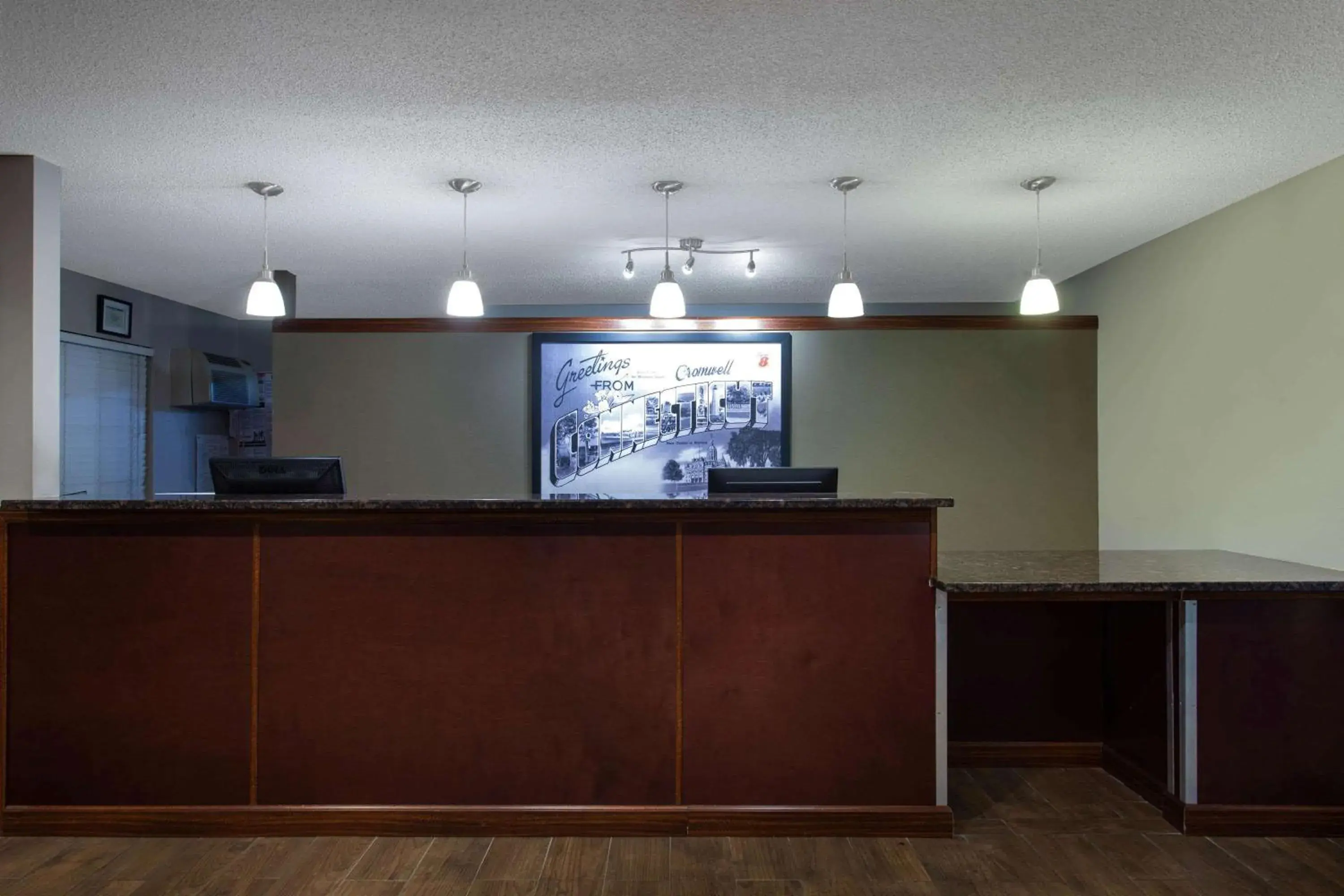 Lobby or reception, Lobby/Reception in Super 8 by Wyndham Cromwell/Middletown