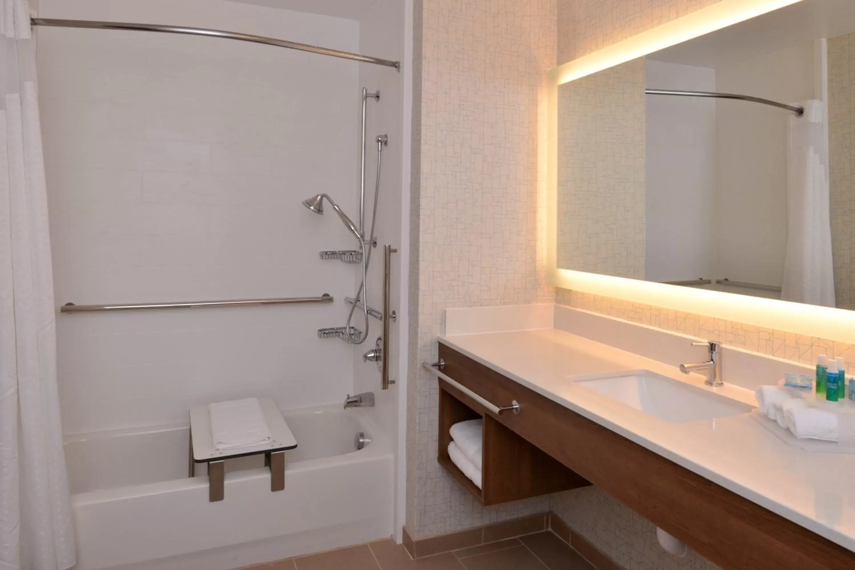 Bathroom in Holiday Inn Express Olean, an IHG Hotel