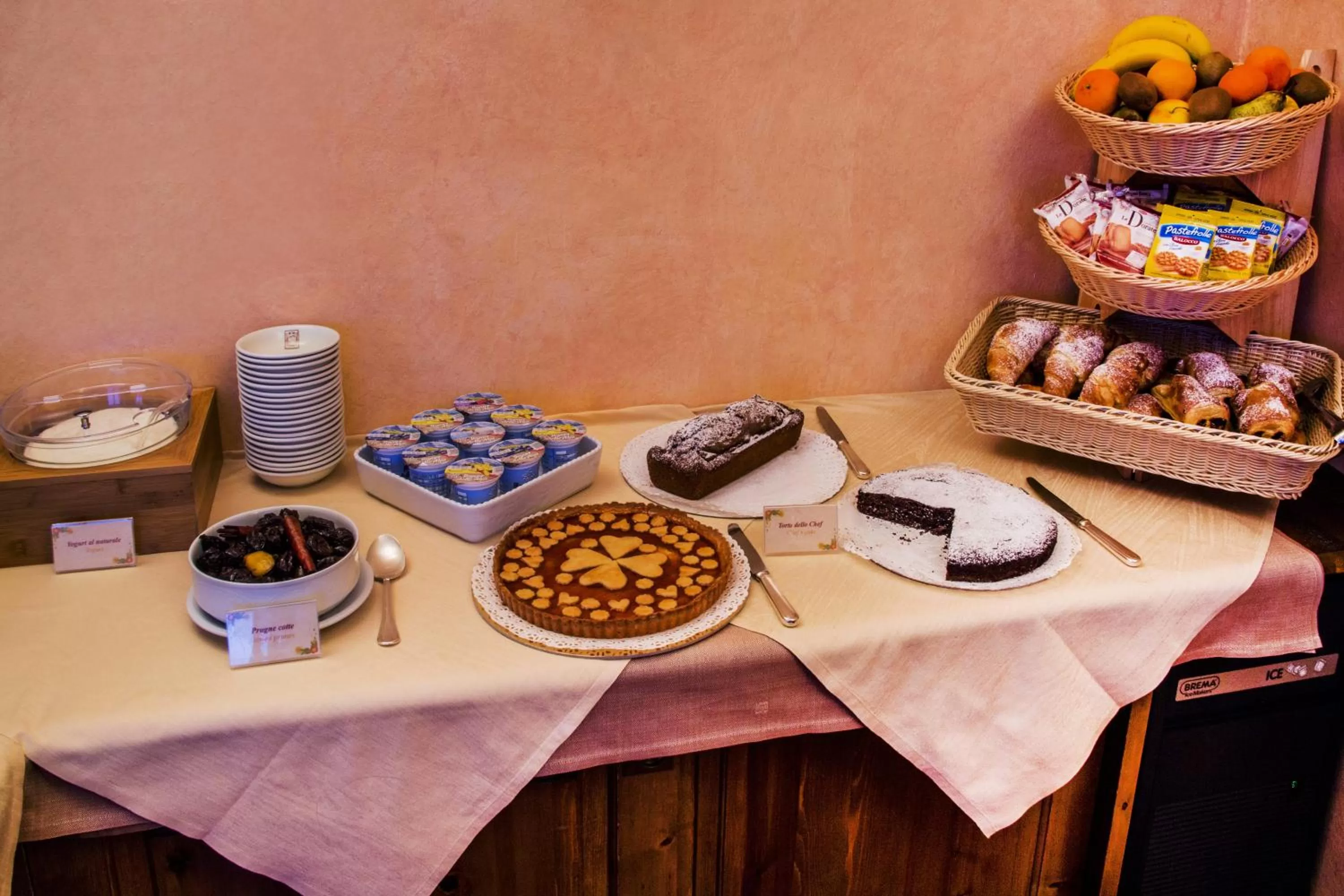 Food close-up in Hotel Des Glaciers