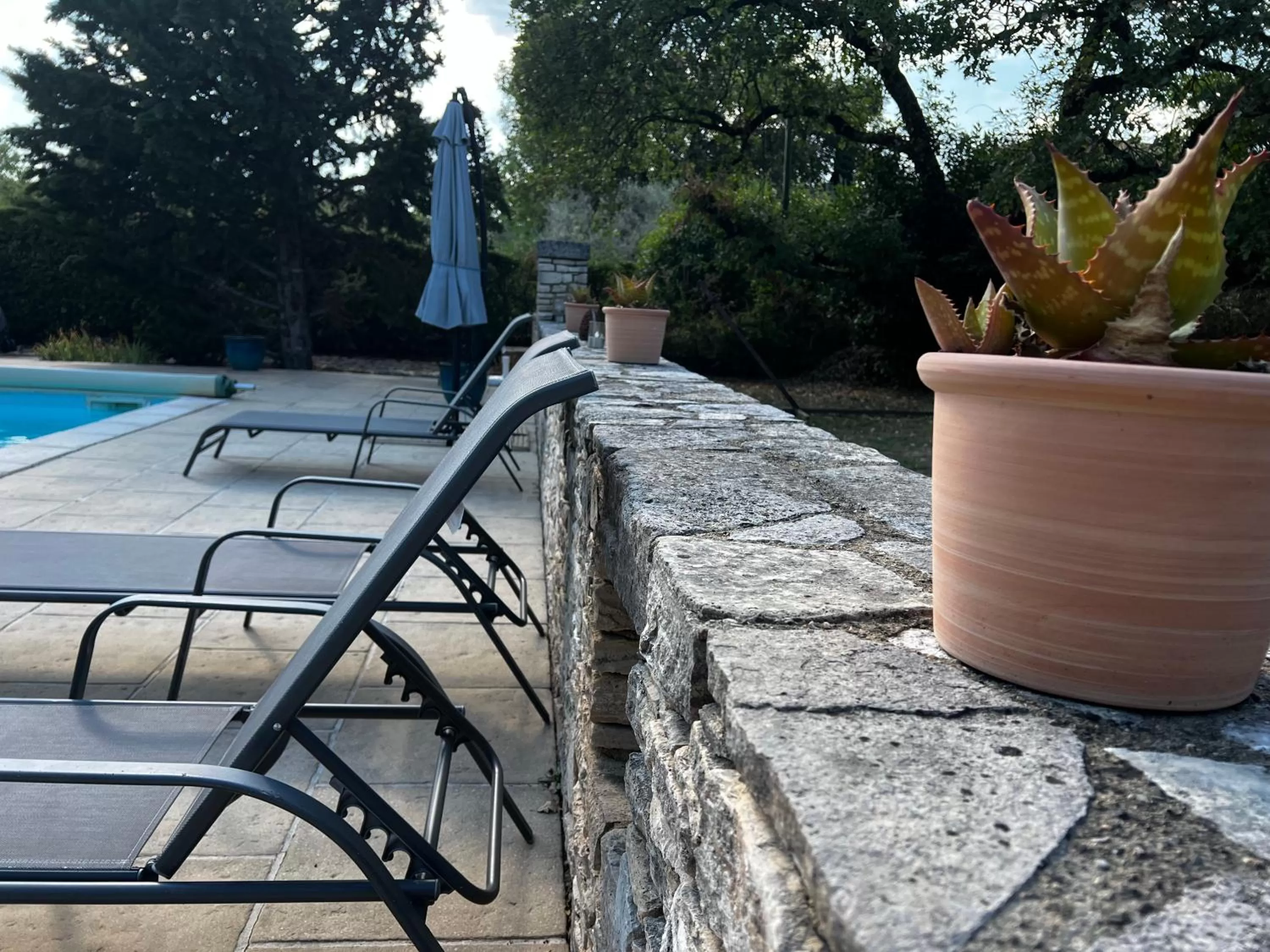 Pool view, Swimming Pool in Le clos des songes.