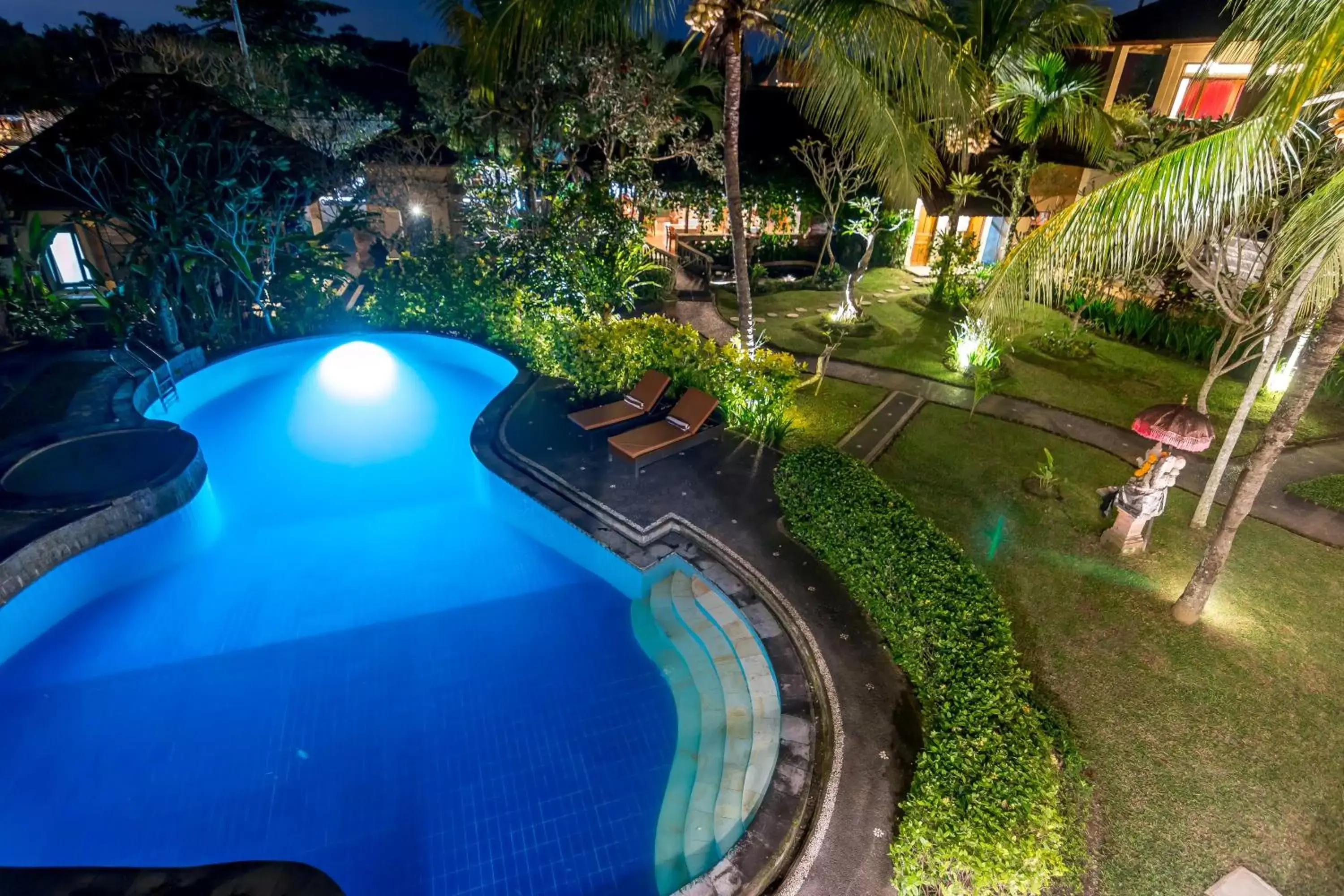 Garden, Pool View in Outpost Ubud Coliving Suites