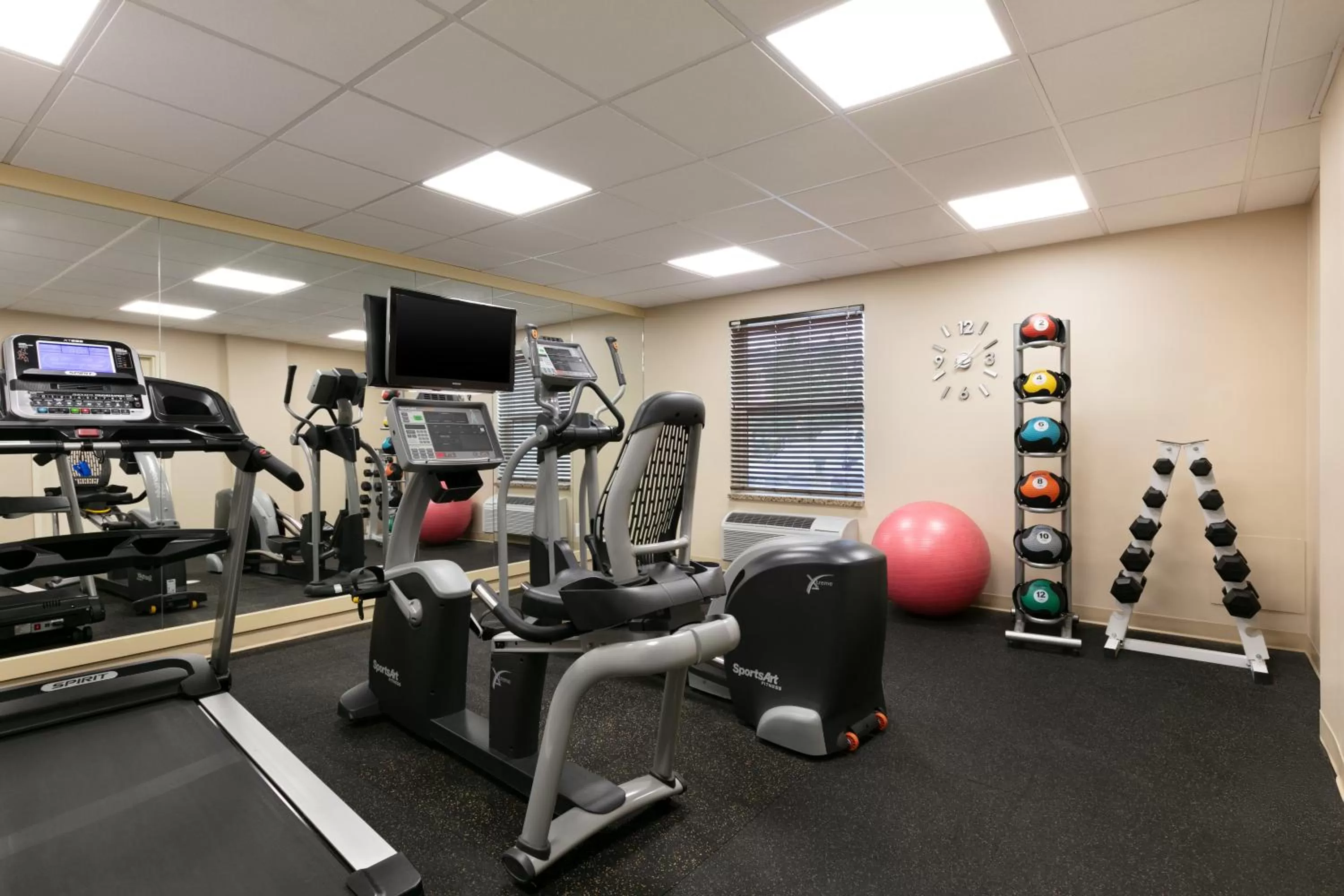 Fitness centre/facilities in Days Inn & Suites by Wyndham Sherwood Park Edmonton