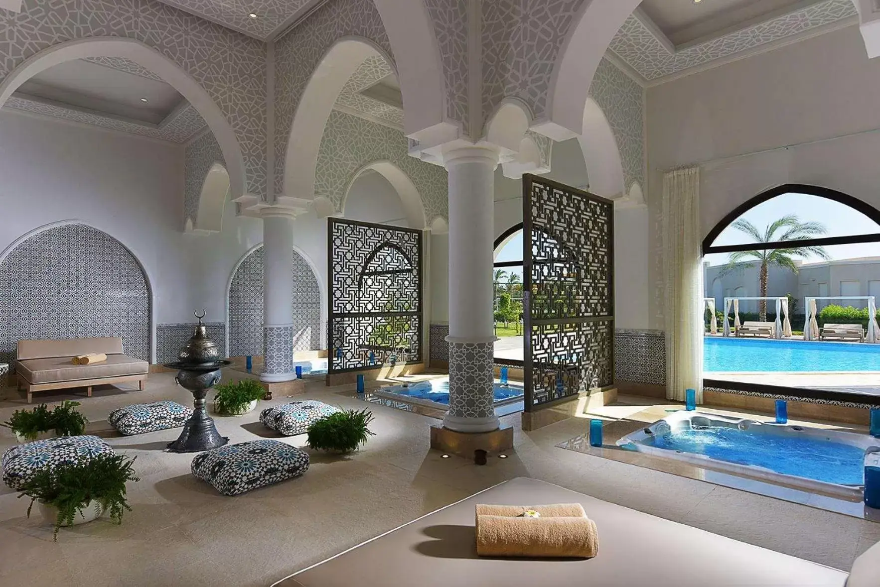 Spa and wellness centre/facilities, Swimming Pool in Steigenberger Alcazar